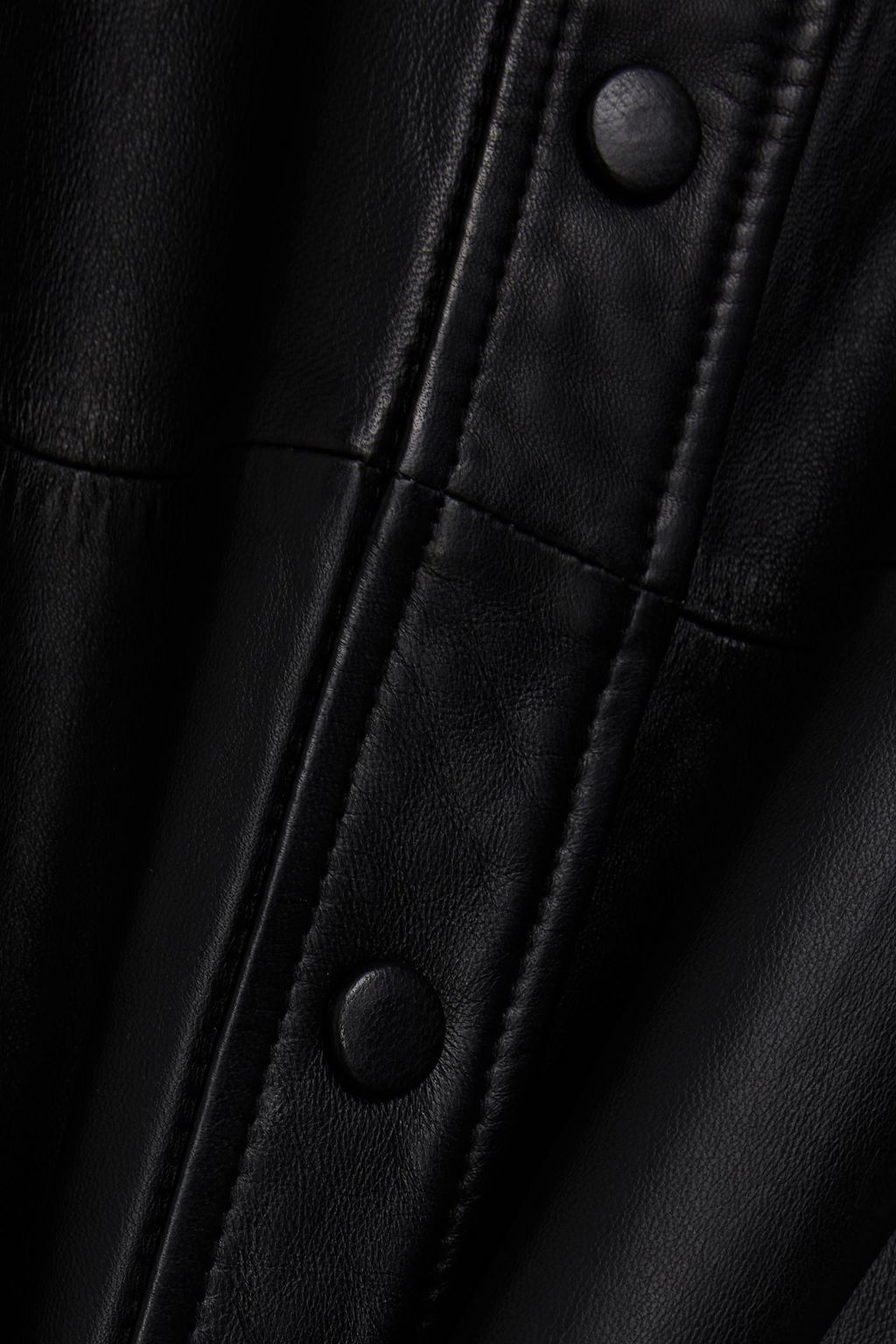 SAMSØE Φ SAMSØE Leather shirt
