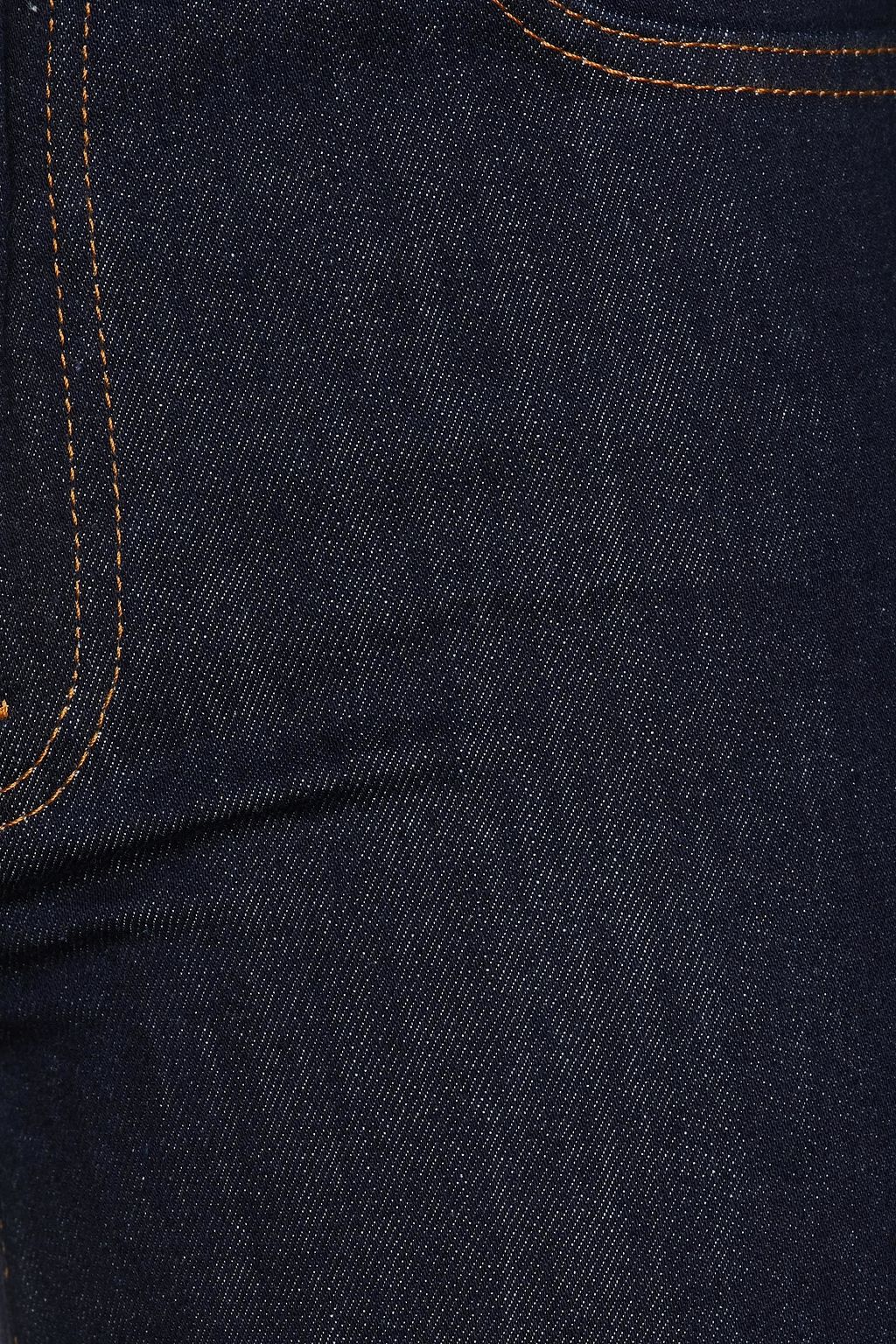 7 FOR ALL MANKIND Crystal-embellished high-rise skinny jeans