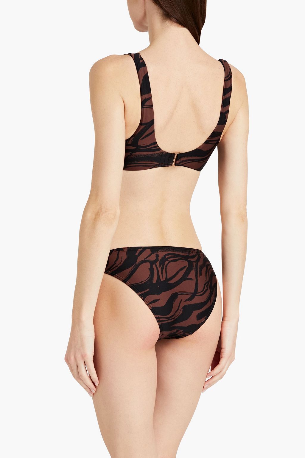 JETS AUSTRALIA BY JESSIKA ALLEN Printed mid-rise bikini briefs