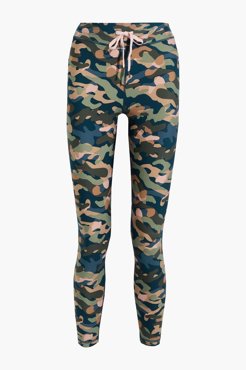 Army green Printed stretch leggings 
