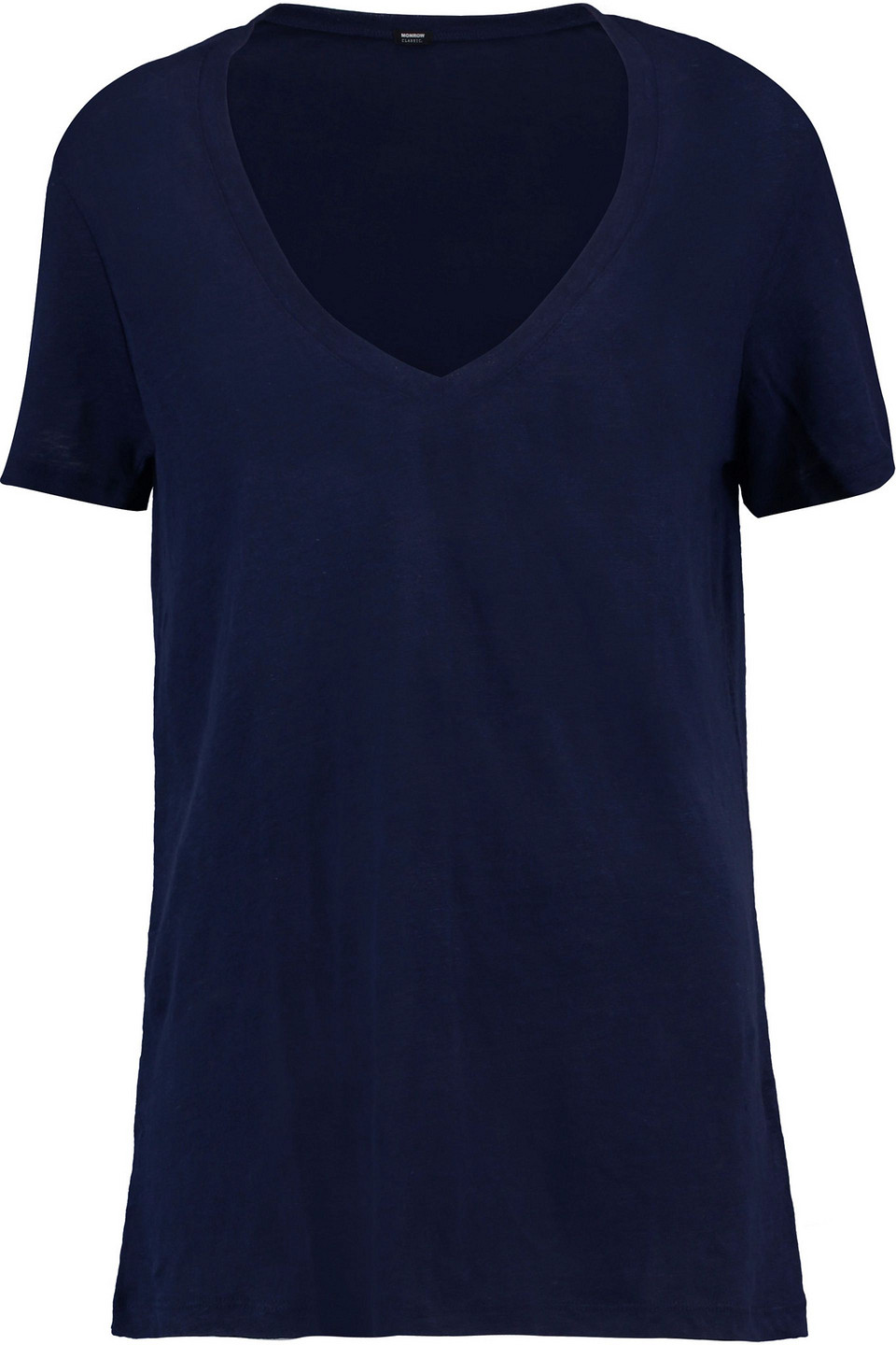 Monrow Slub Linen-jersey T-shirt