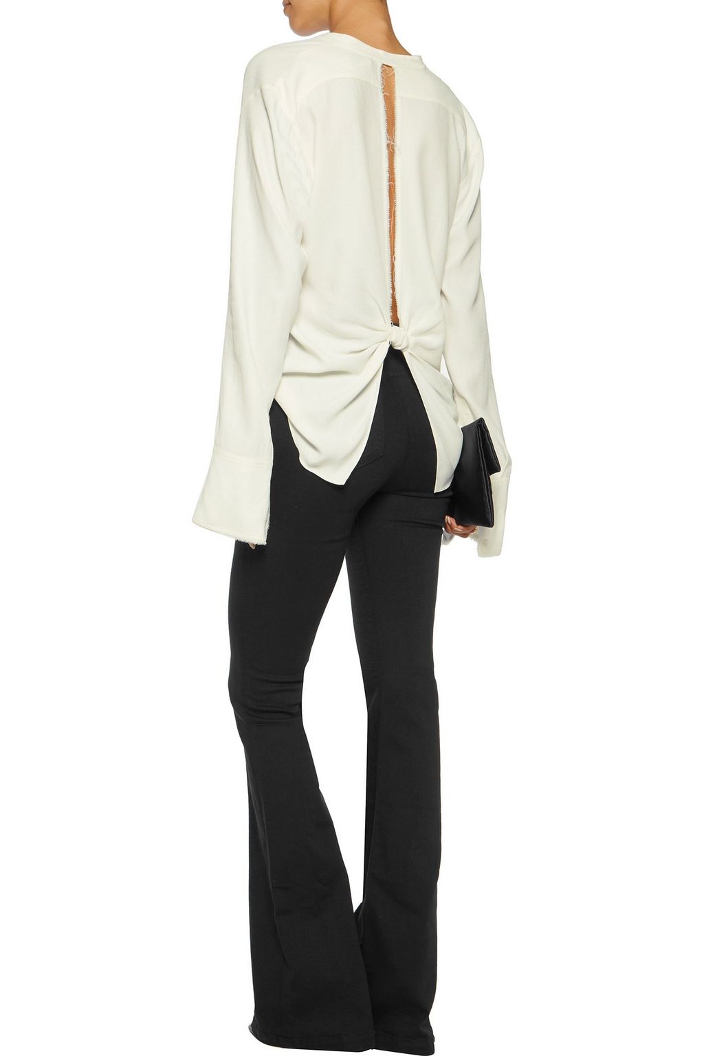 J BRAND Maria mid-rise flared jeans