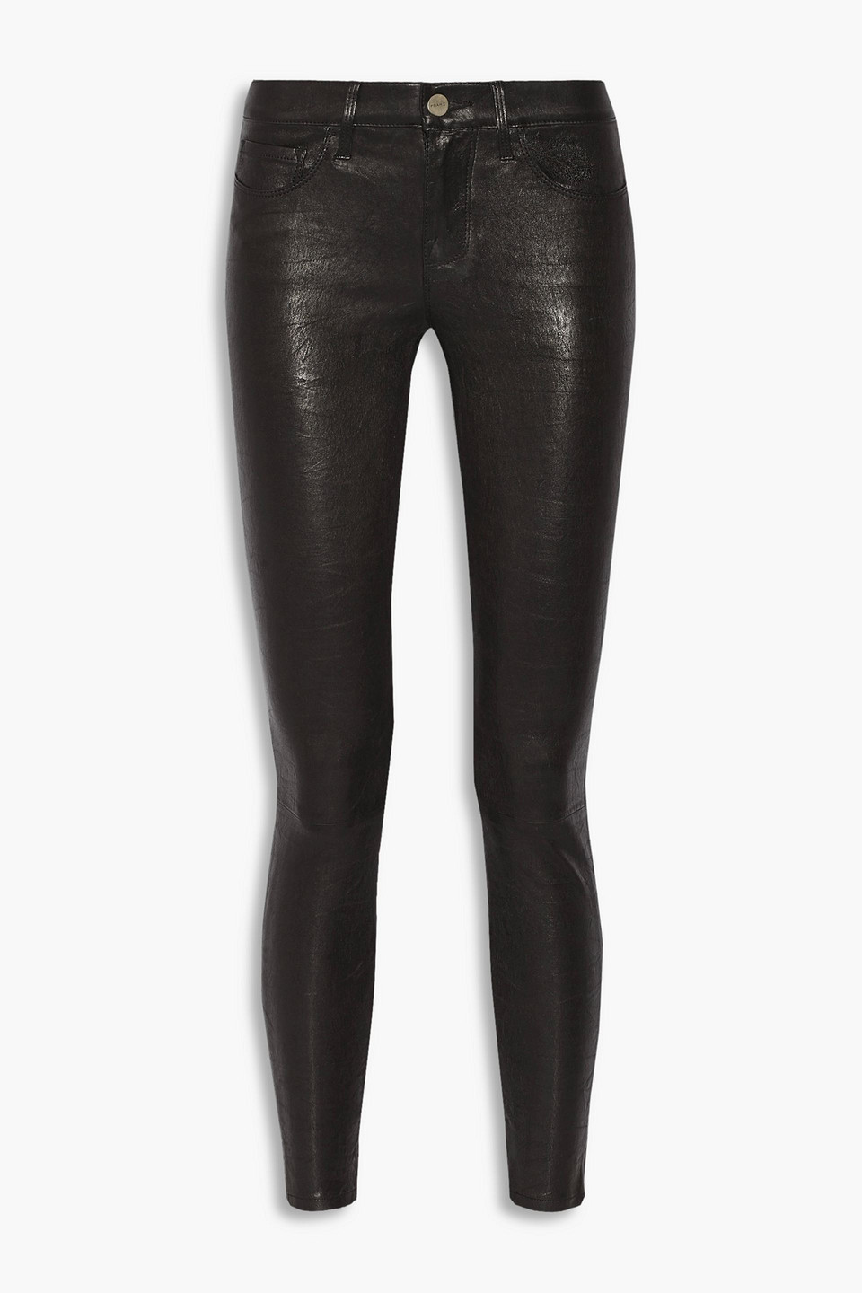 Le Skinny stretch-leather pants