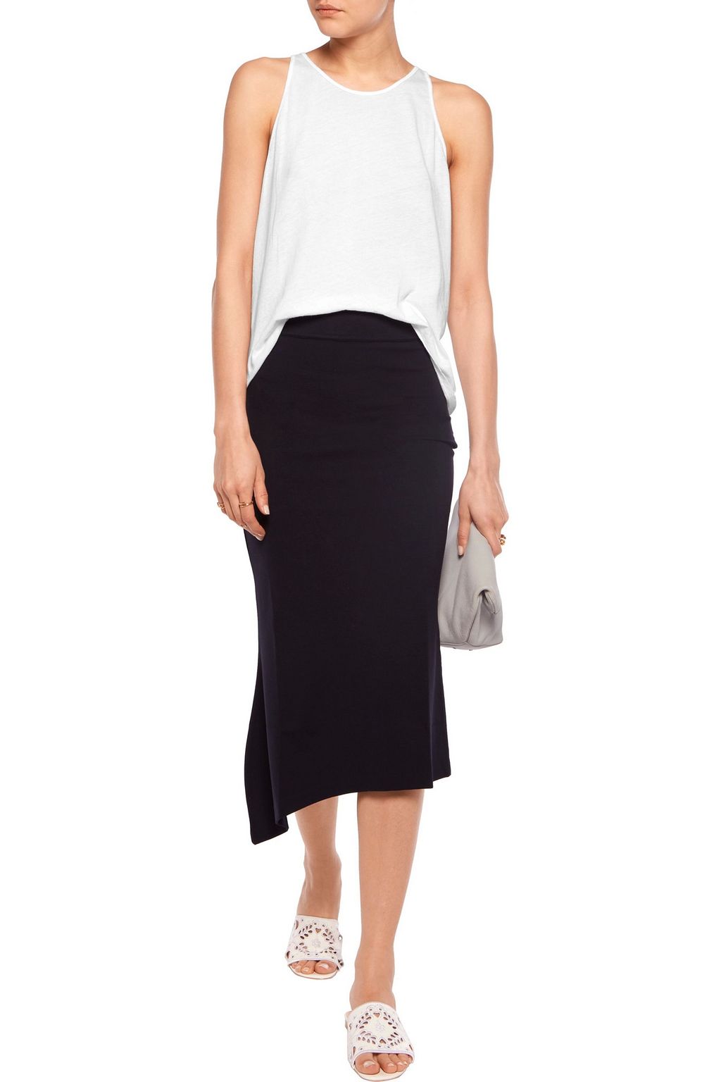 ENZA COSTA Pima cotton tank