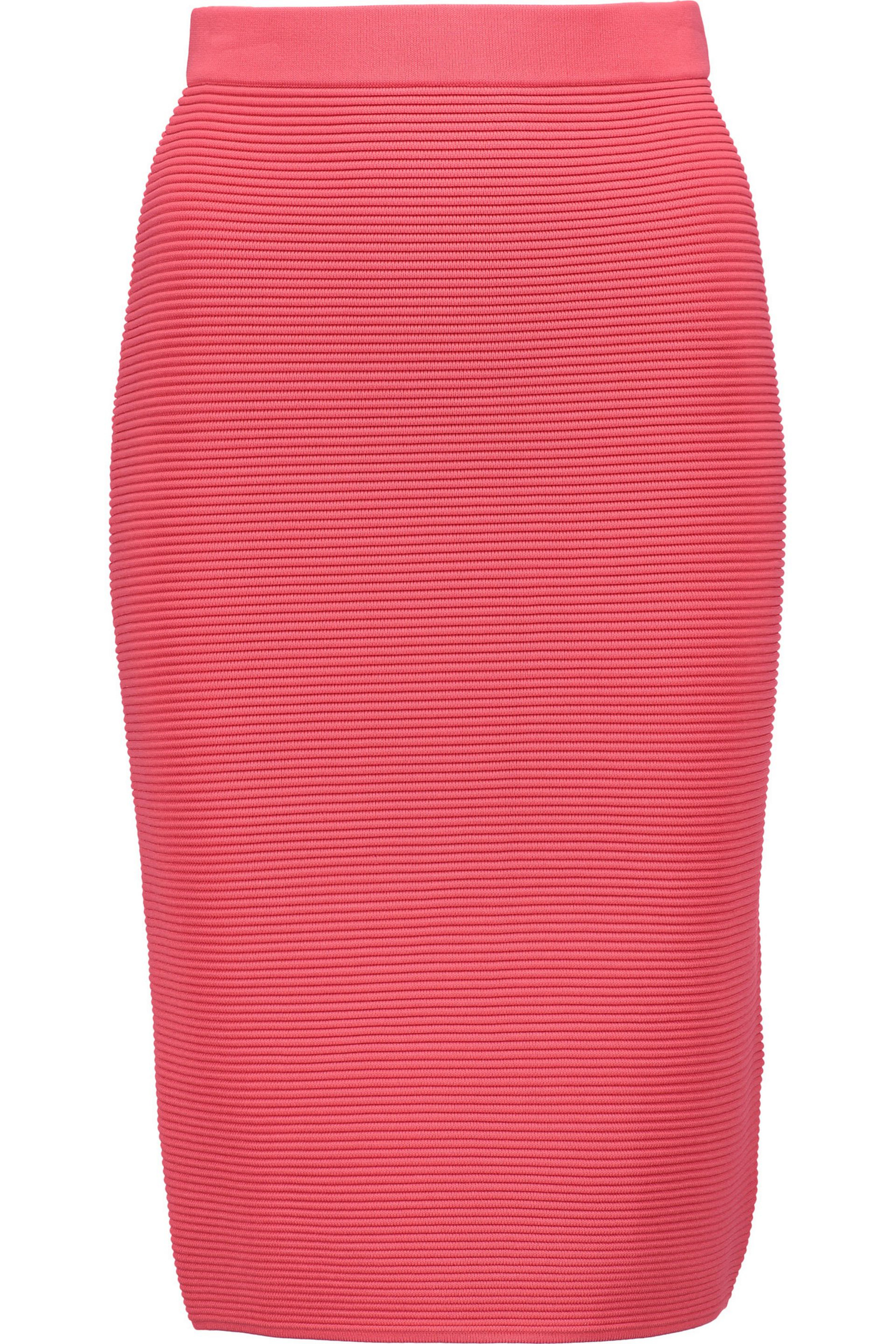 SIMKHAI Ribbed-knit skirt