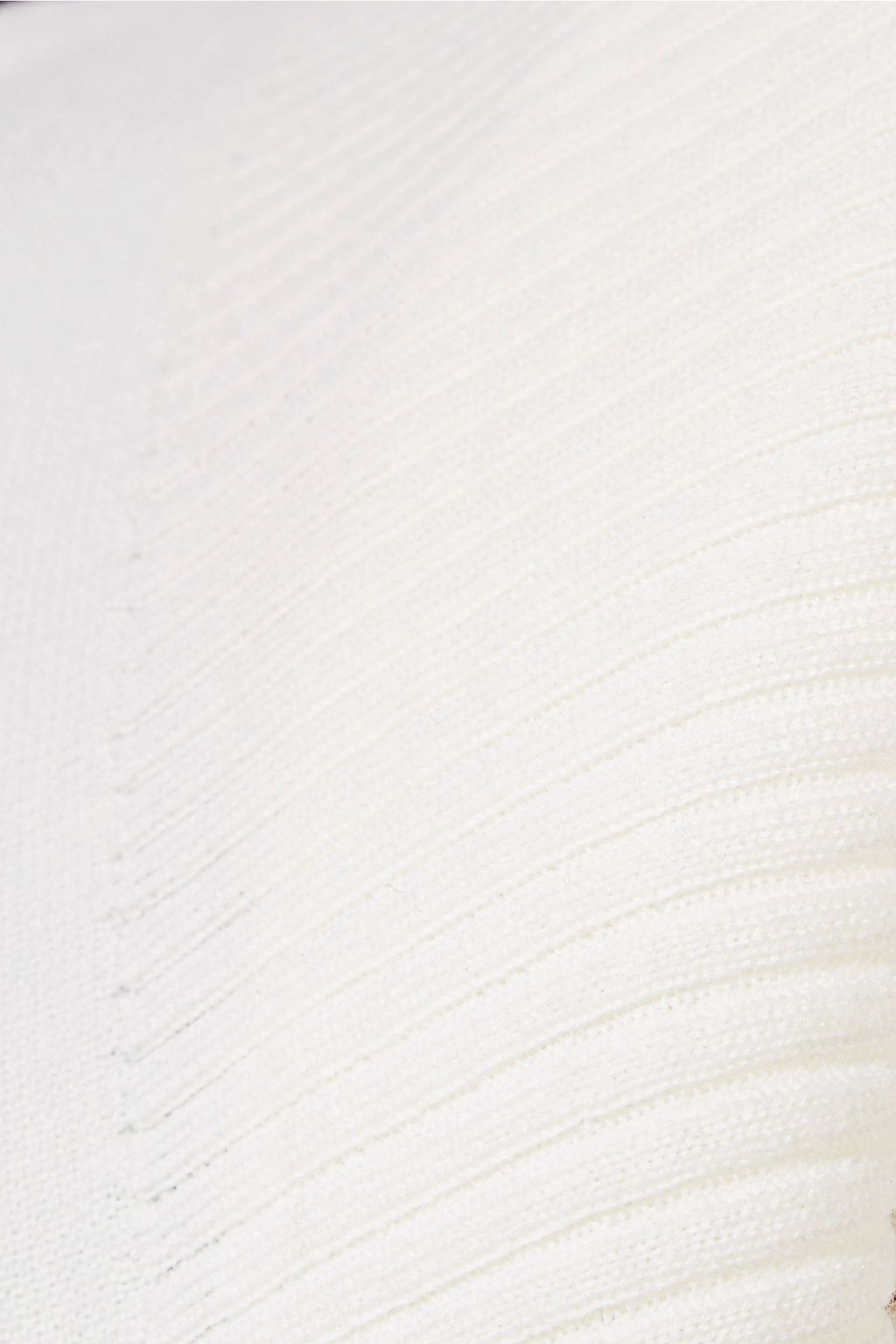IRIS & INK Cutout ribbed merino wool sweater