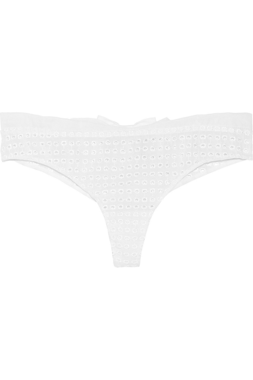 Luxembourg mid-rise eyelet briefs