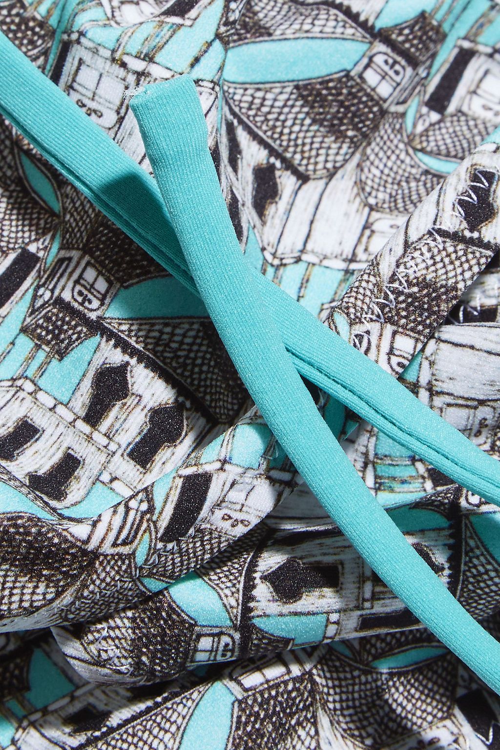 I.D. SARRIERI Alberobello printed triangle bikini