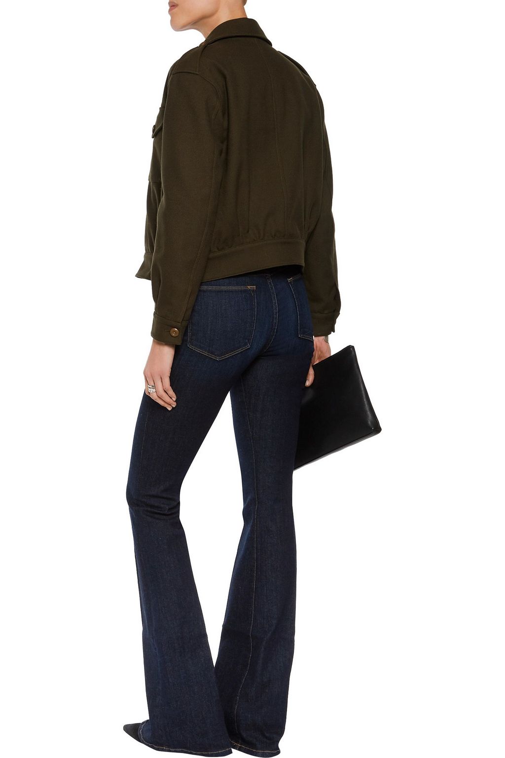 FRAME Le High Flare high-rise flared jeans