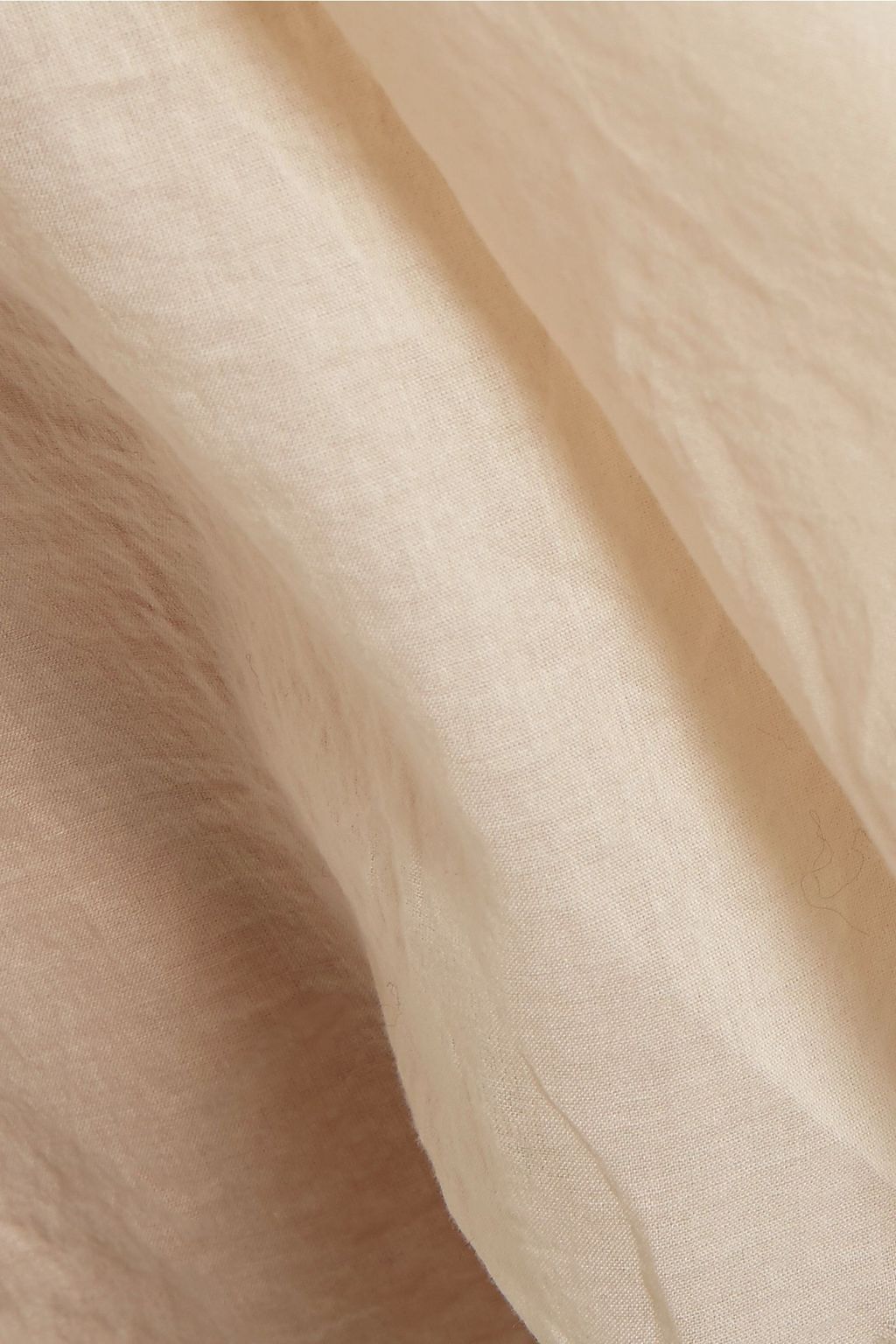 MARQUES' ALMEIDA Asymmetric frayed cotton-broadcloth dress
