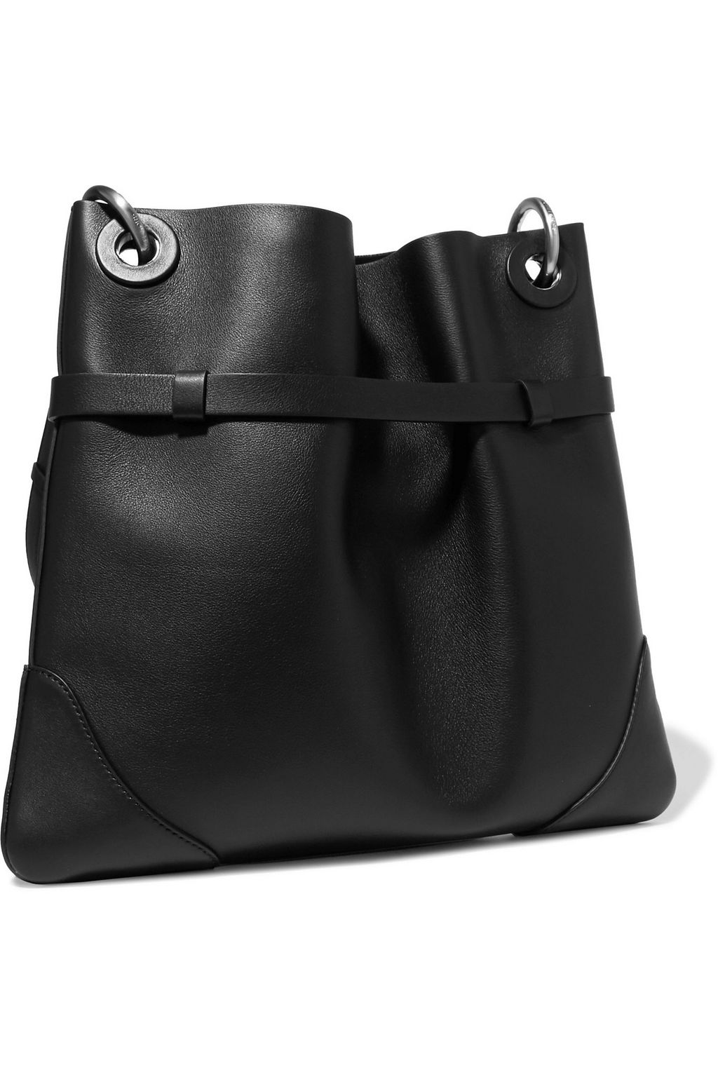 MICHAEL KORS COLLECTION Textured-leather shoulder bag