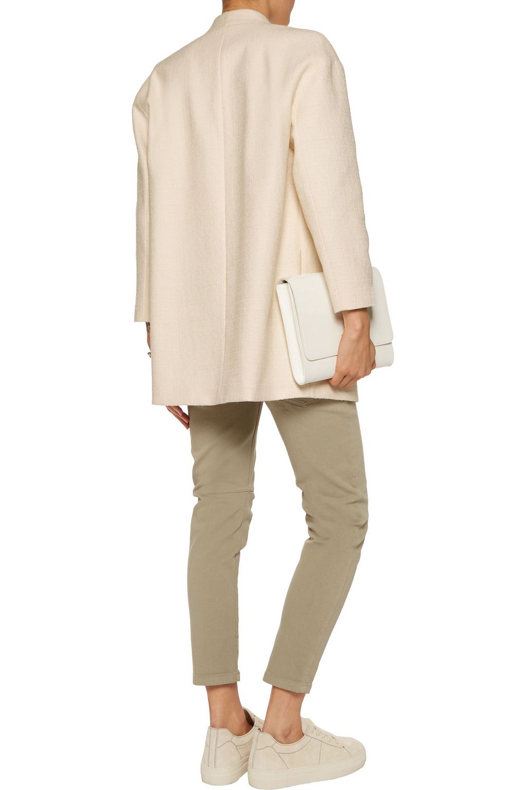 BRUNELLO CUCINELLI Cotton-blend bouclé coat