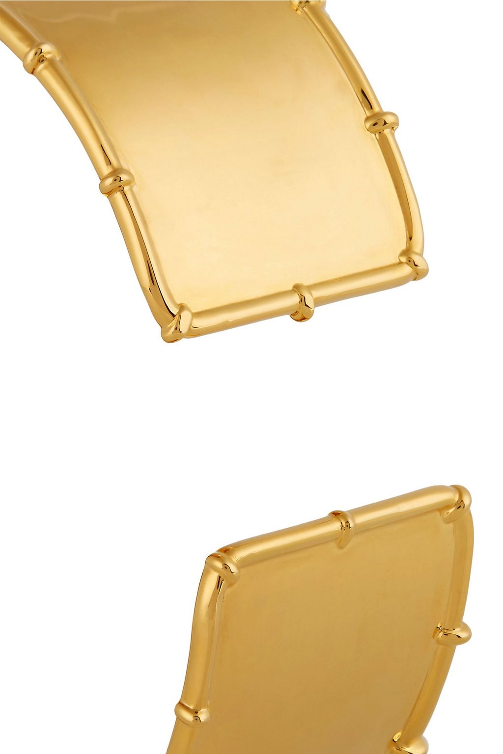 ARME DE L'AMOUR Bamboo gold-plated arm cuff