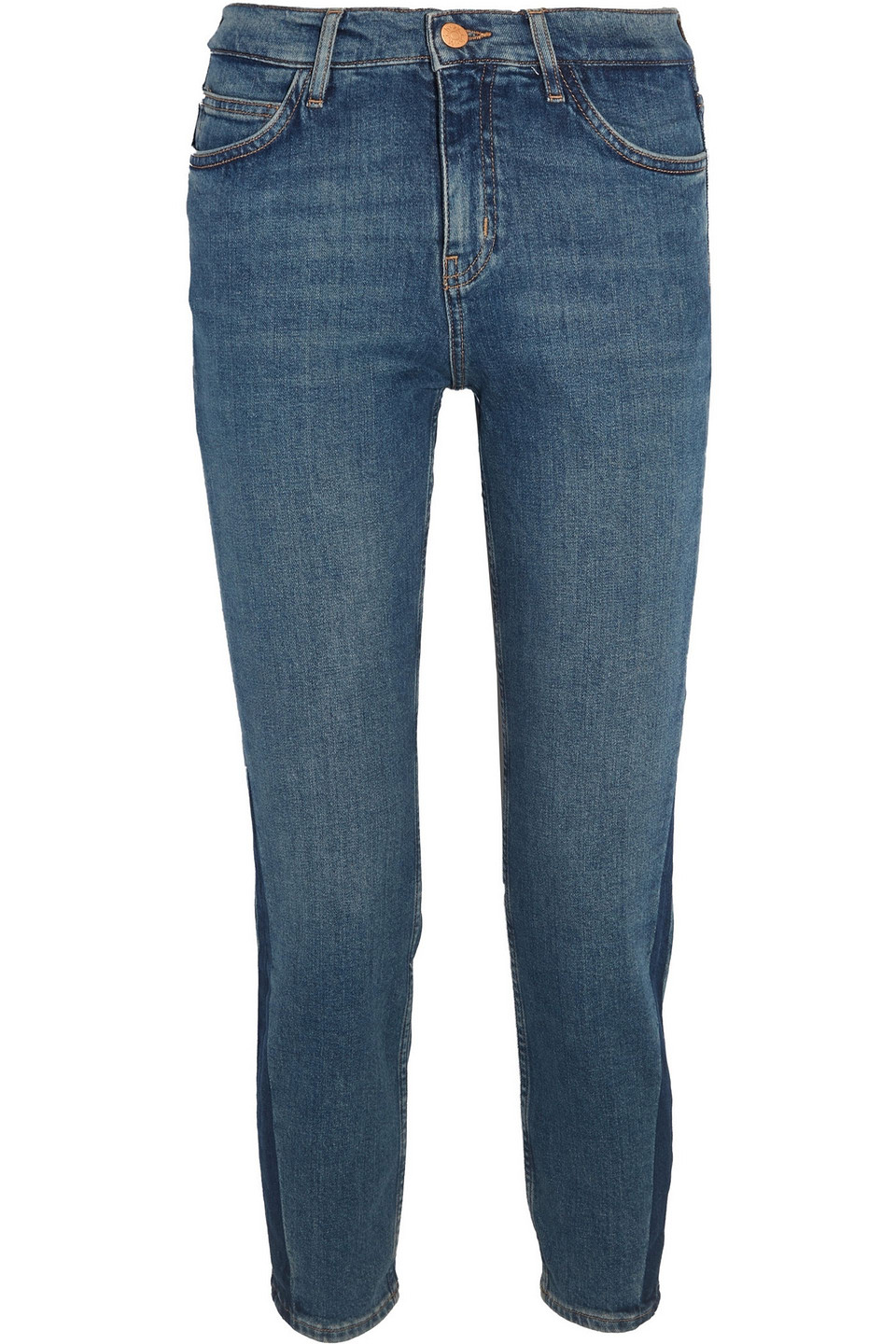 Tomboy cropped mid-rise skinny jeans