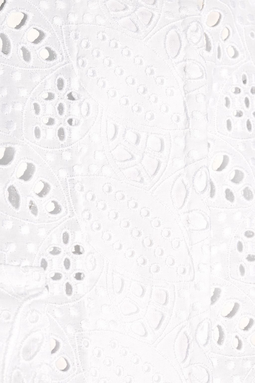 VALENTINO GARAVANI Broderie anglaise cotton-blend playsuit