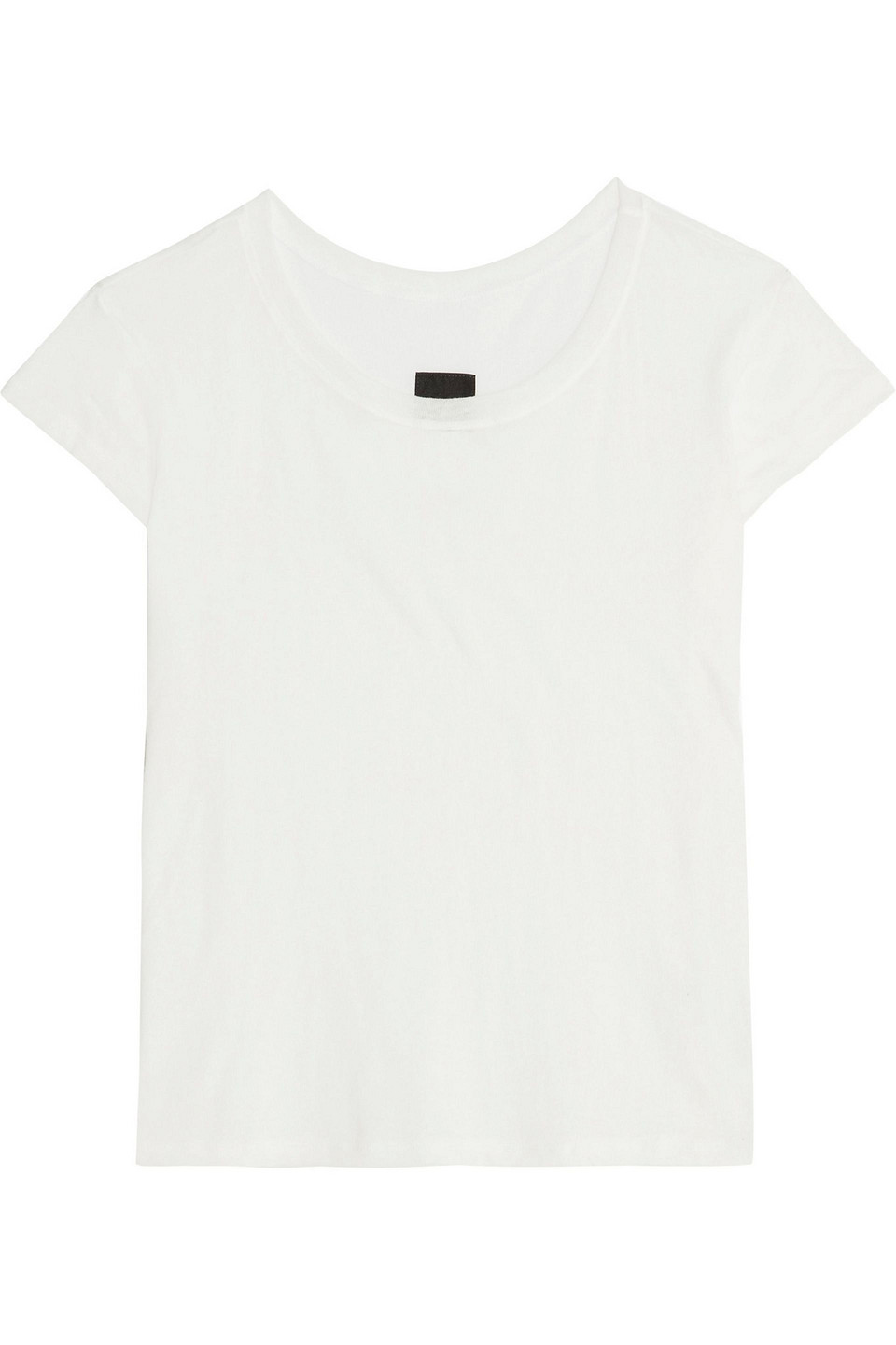 rta - jade slub open-knit t-shirt - white - s