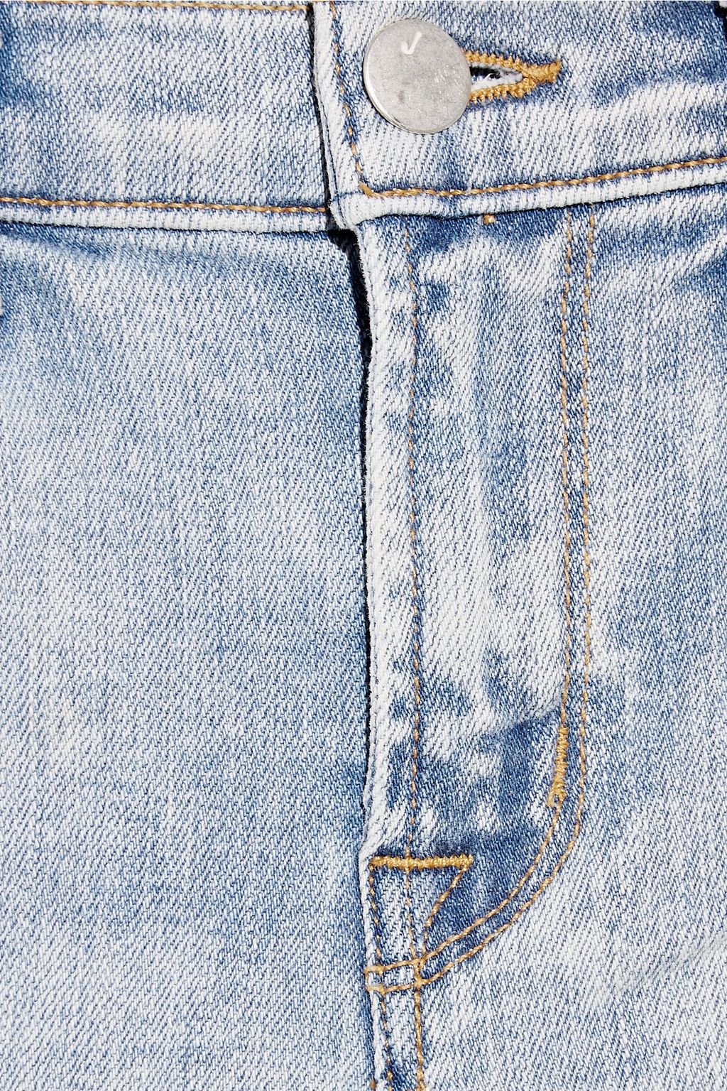 J BRAND Selena cropped mid-rise bootcut jeans