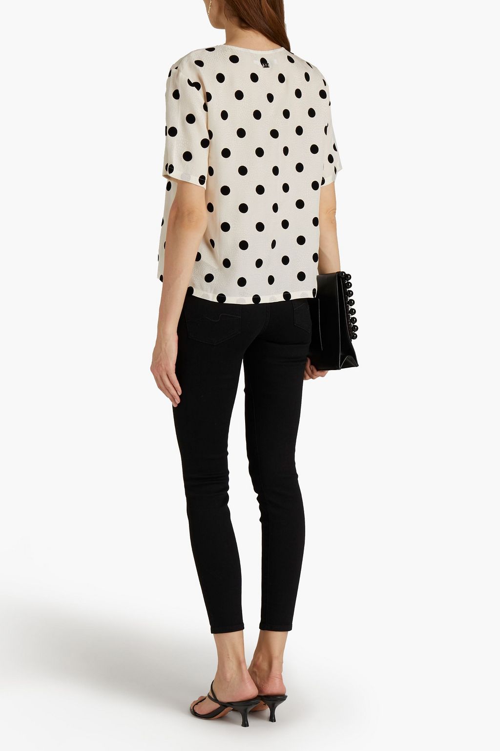 7 FOR ALL MANKIND Mid-rise skinny jeans