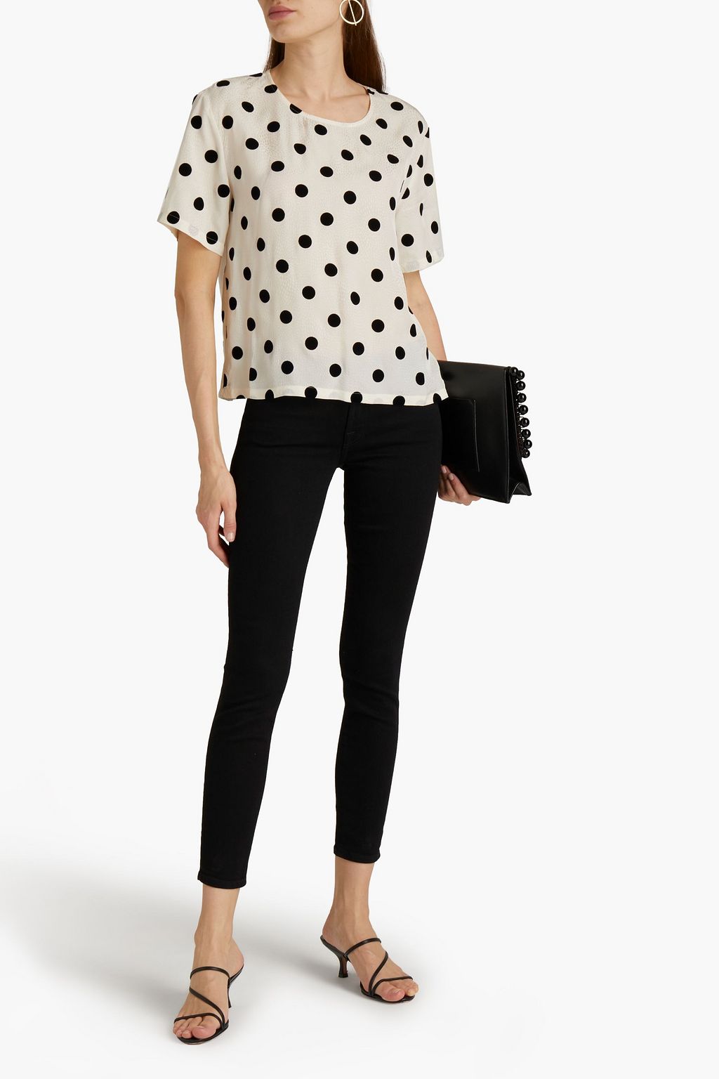 7 FOR ALL MANKIND Mid-rise skinny jeans