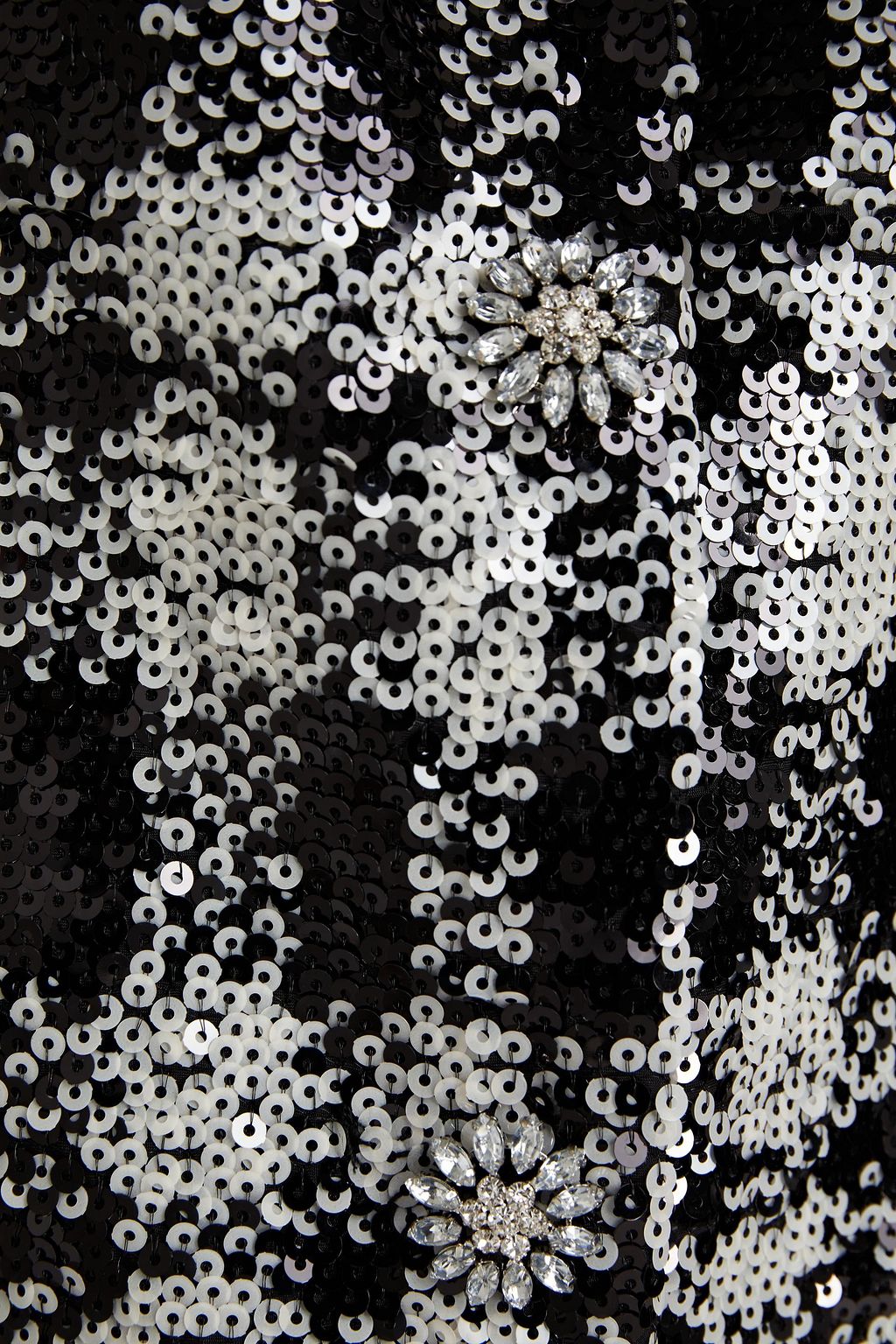 ROTATE BIRGER CHRISTENSEN Newton double-breasted checked sequined crepe mini dress