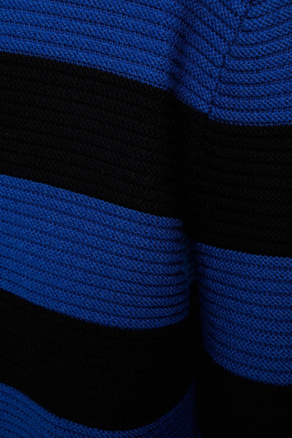 BURBERRY Striped ribbed cotton-blend sweater