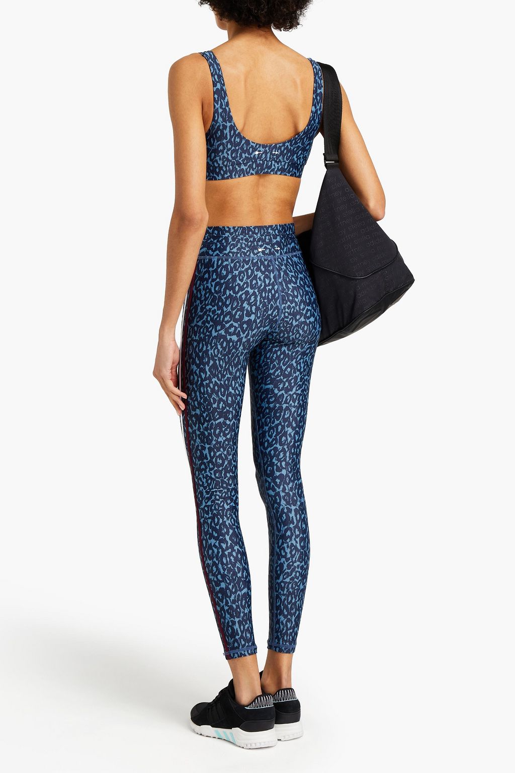 THE UPSIDE Primrose Leo Daisy leopard-print stretch sports bra