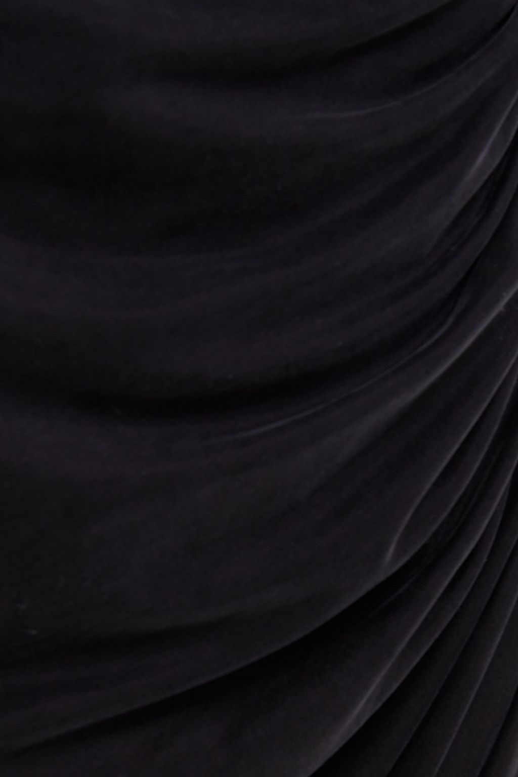 SIMKHAI Lex ruched snake-print stretch-cupro jersey dress