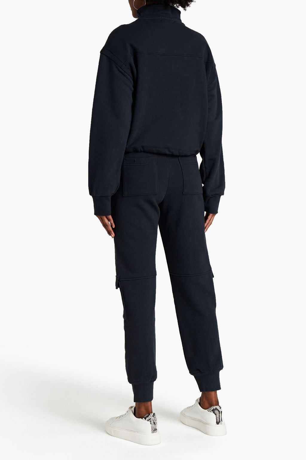 SIMKHAI French organic cotton-terry sweatshirt
