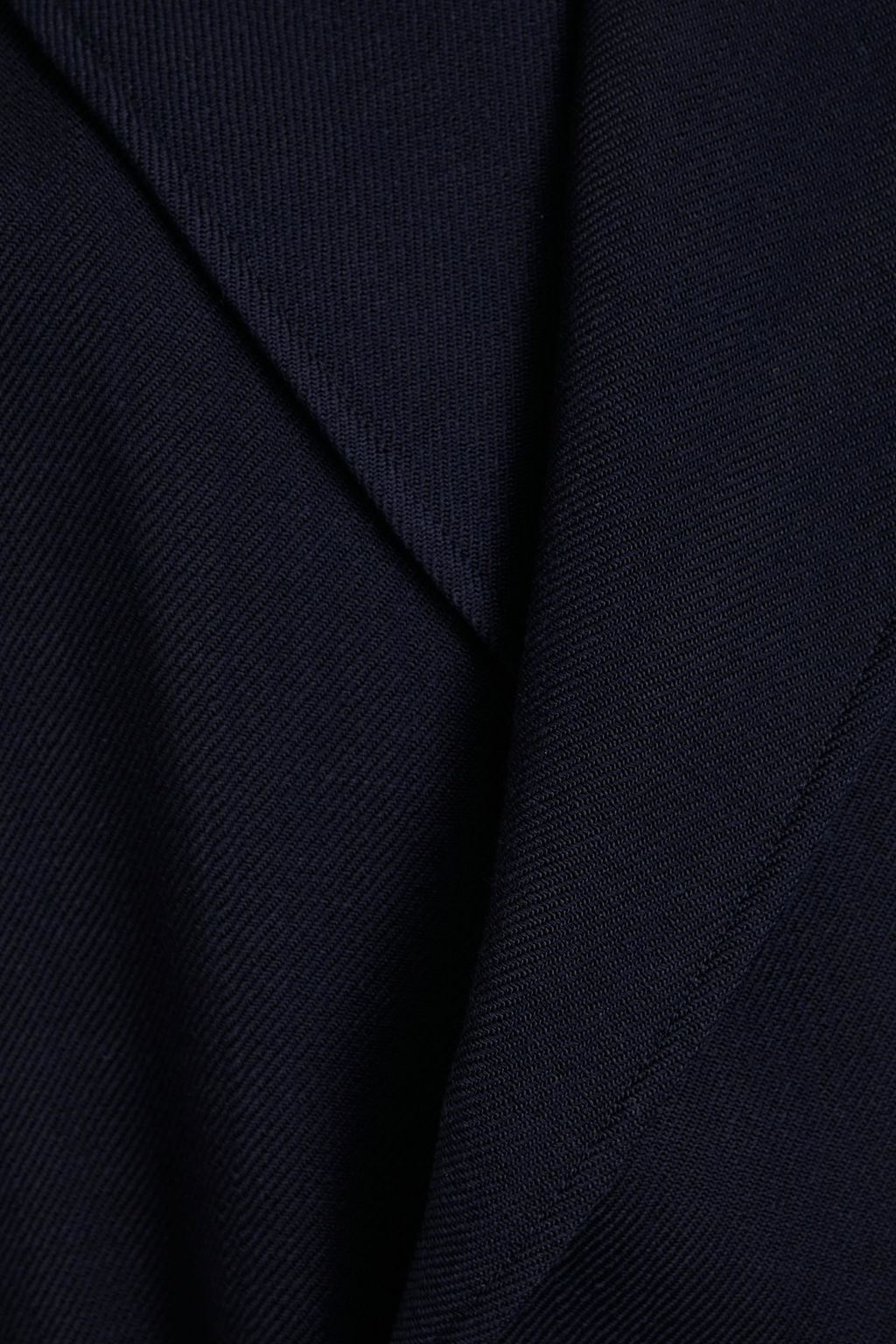 MAISON MARGIELA Charmeuse-paneled wool-blend twill trench coat