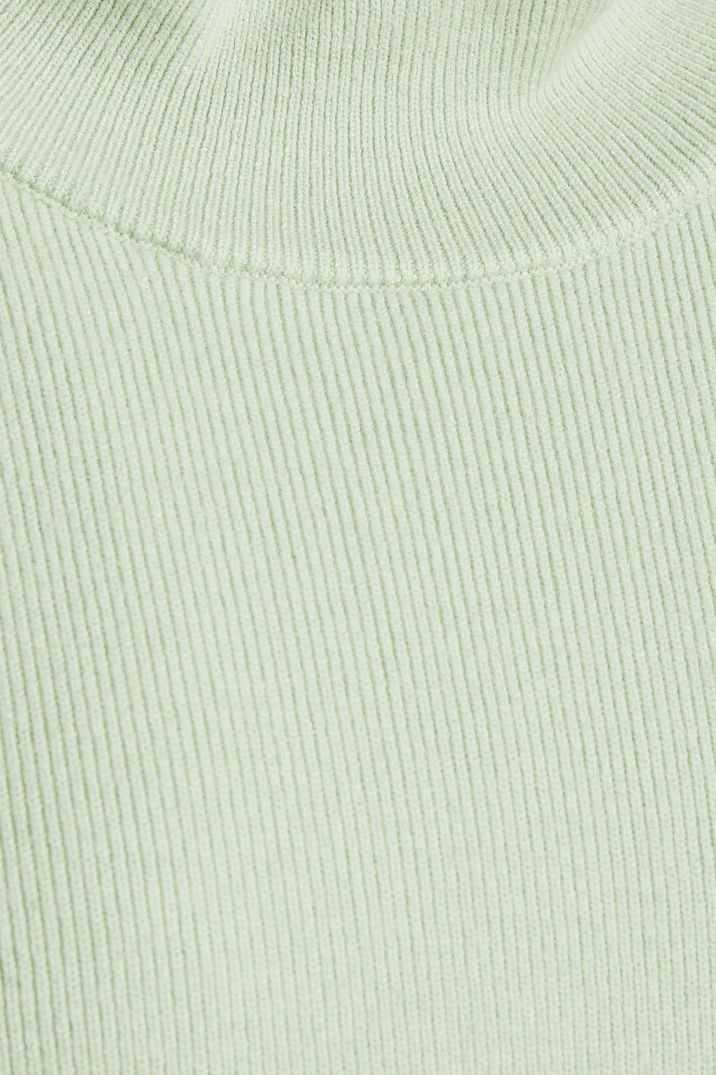 SIMKHAI Ribbed-knit turtleneck sweater