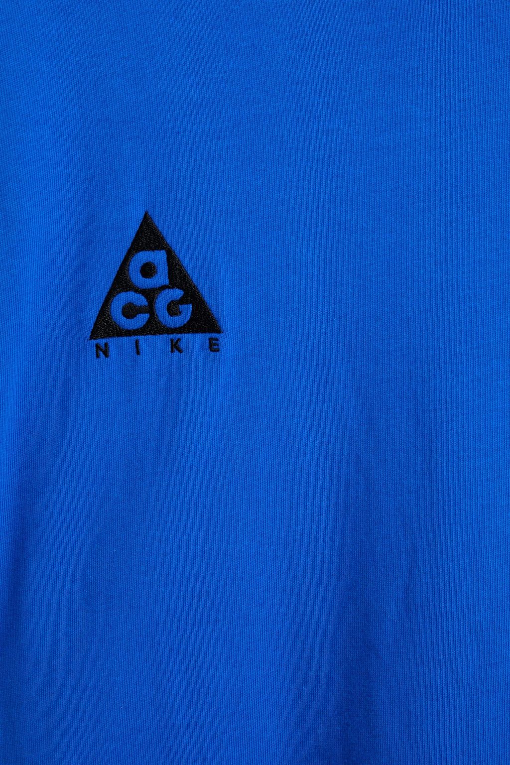 NIKE Embroidered cotton-jersey T-shirt