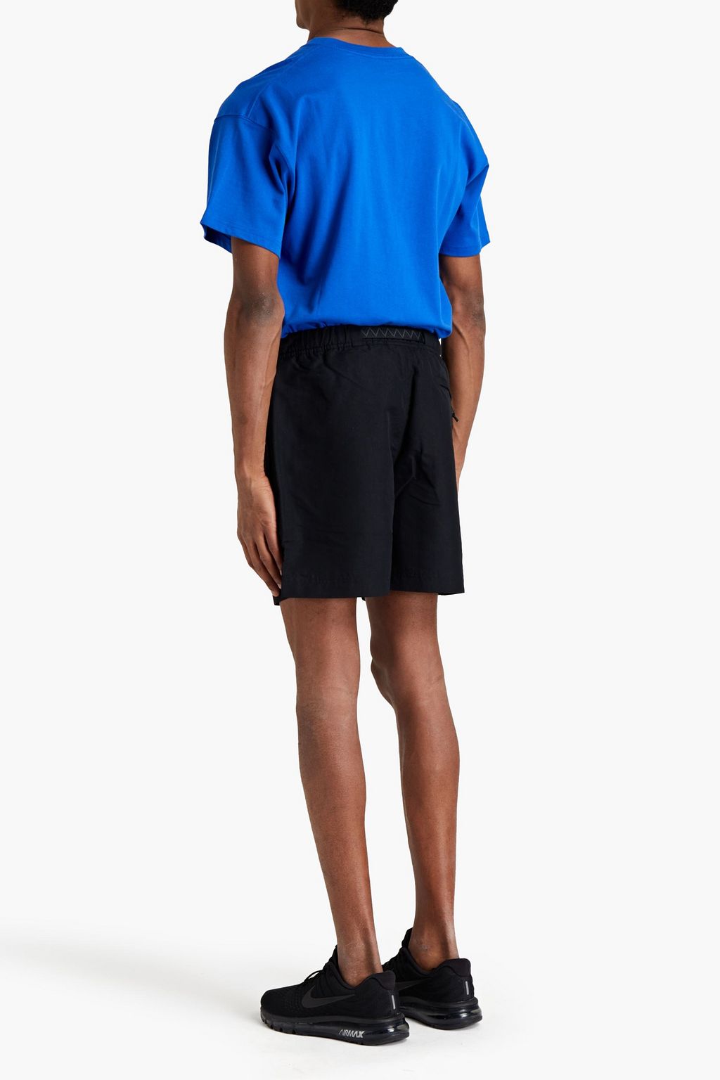 NIKE Embroidered cotton-jersey T-shirt