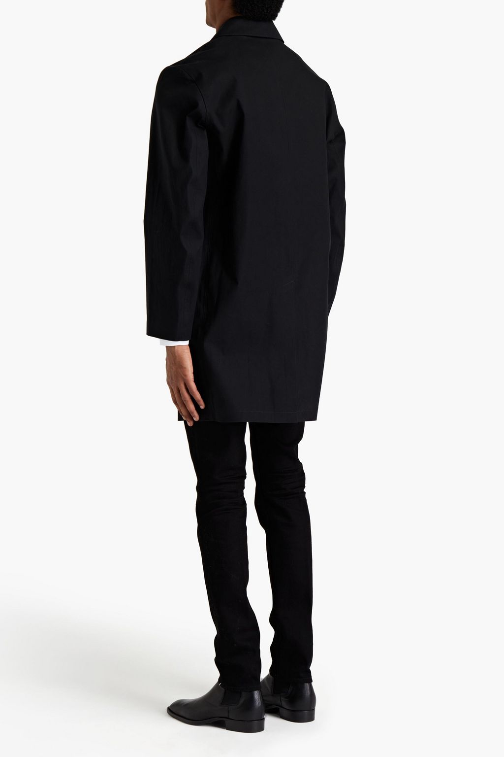 SAINT LAURENT Cotton-gabardine coat