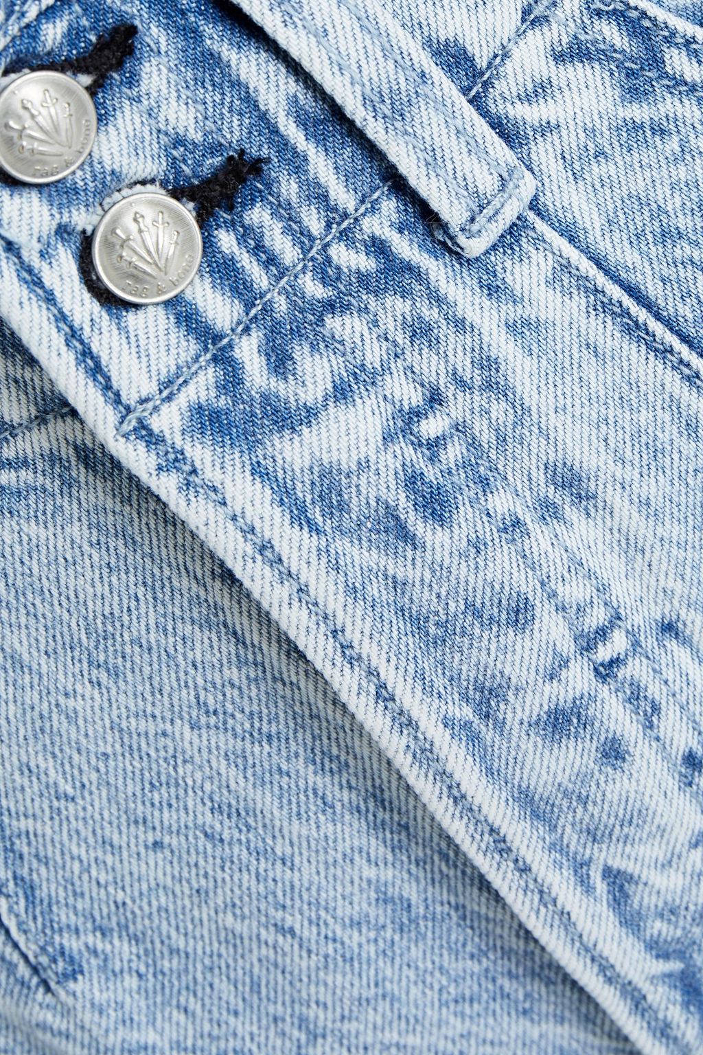 RAG & BONE High-rise tapered jeans