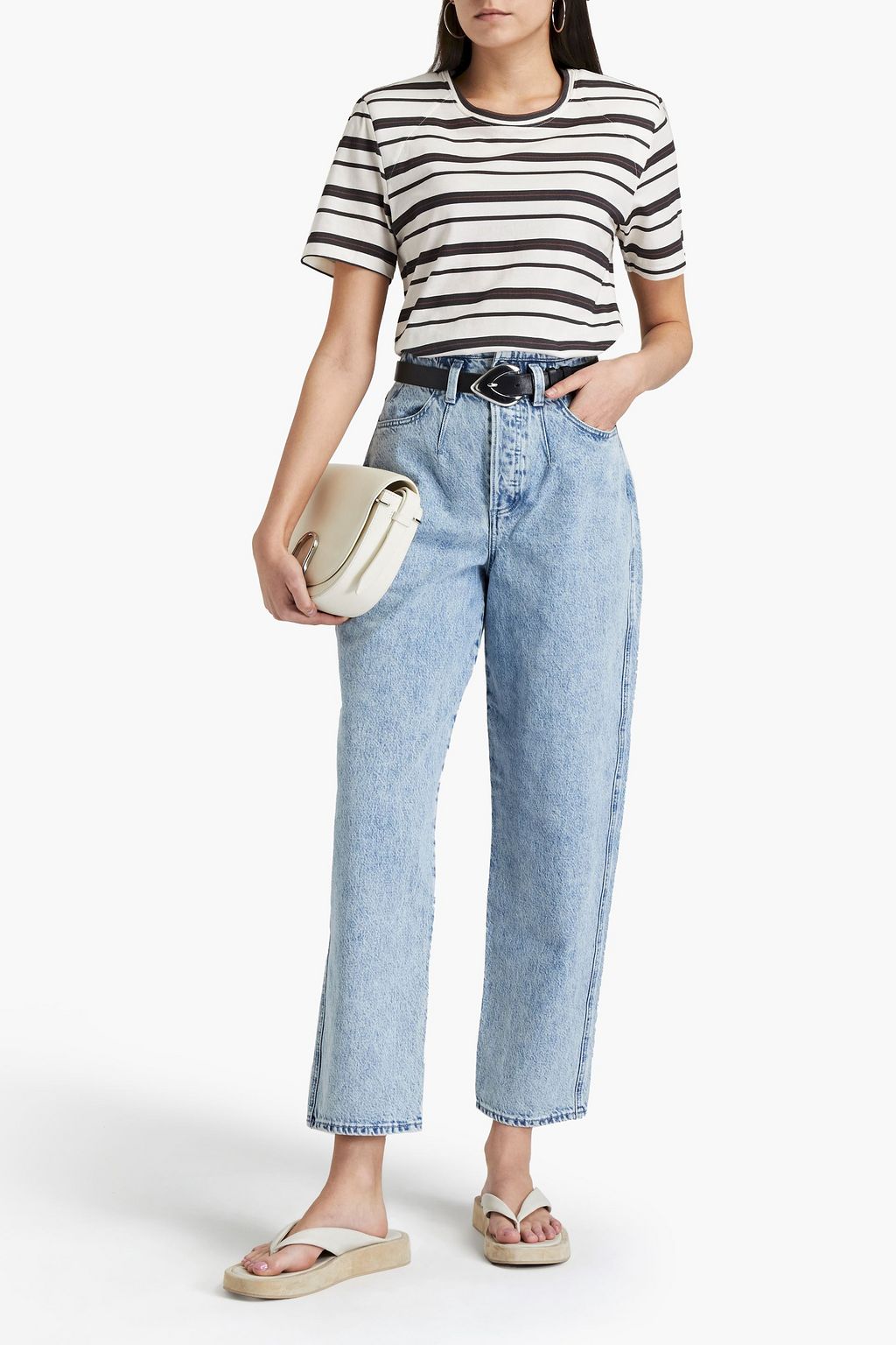 RAG & BONE High-rise tapered jeans