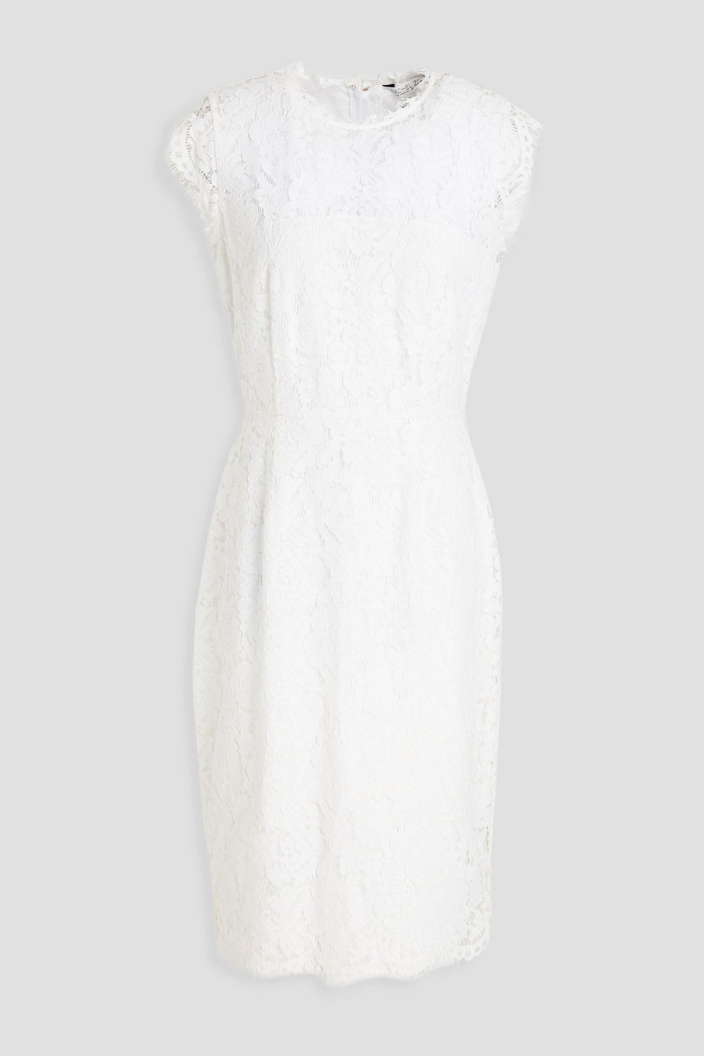 White Corded lace dress | RACHEL ZOE 
