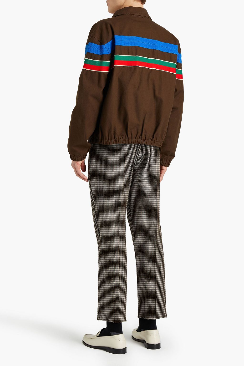 GUCCI Appliquéd denim jacket