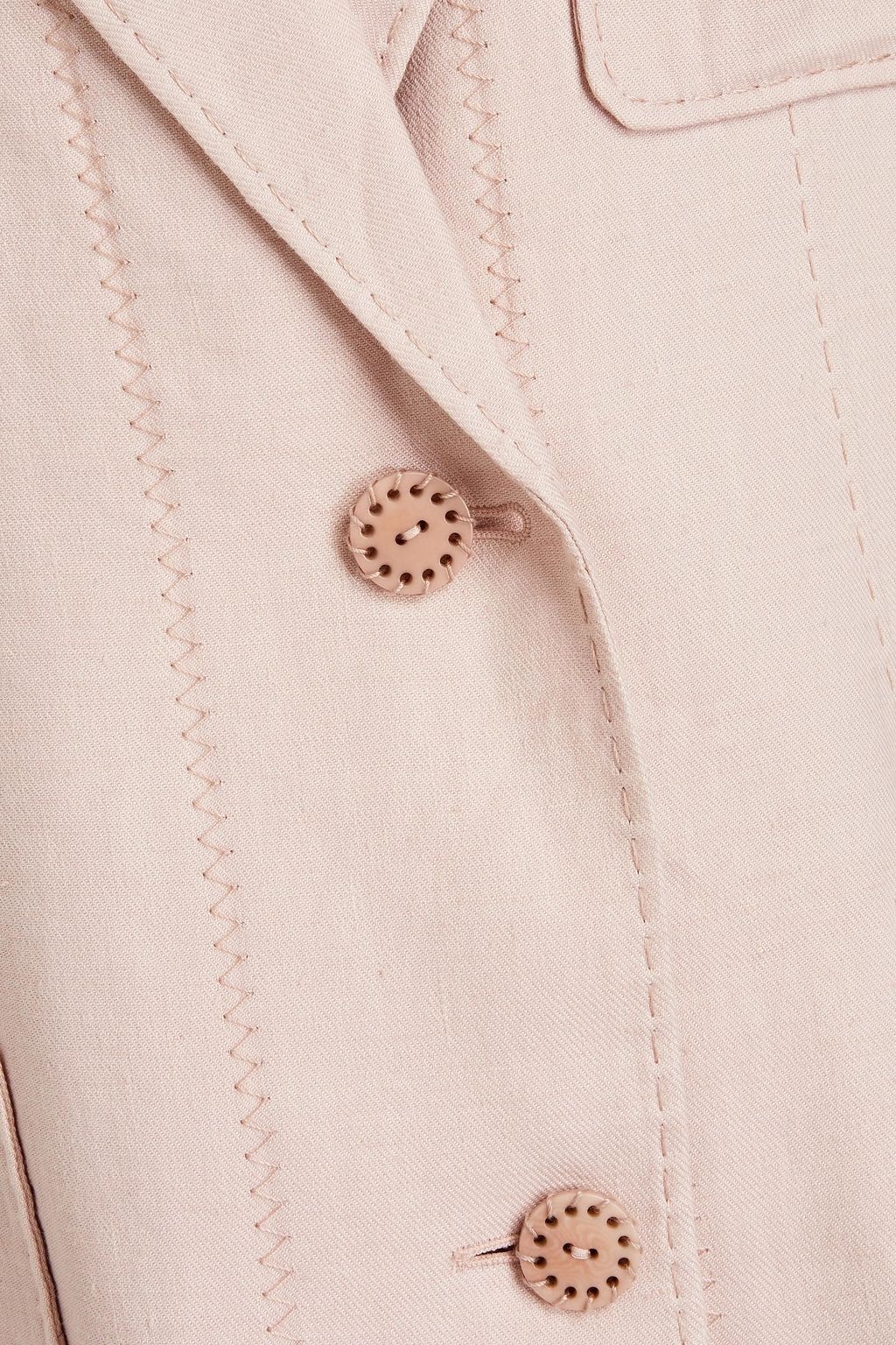 ZIMMERMANN Linen-blend twill blazer