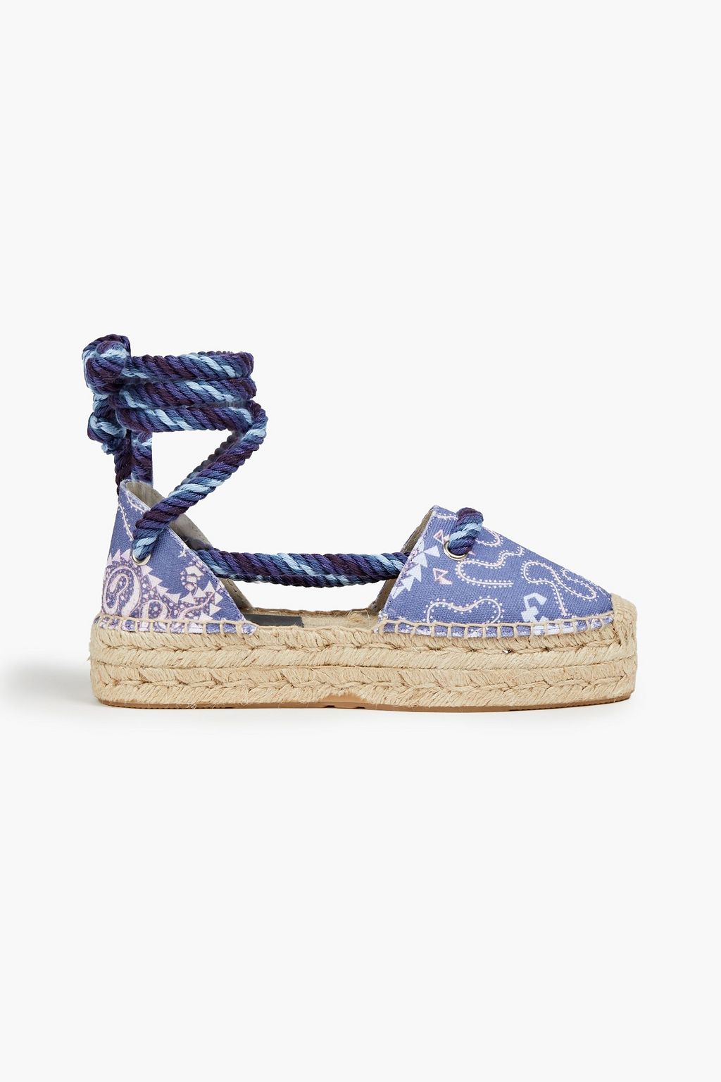 canvas platform espadrilles