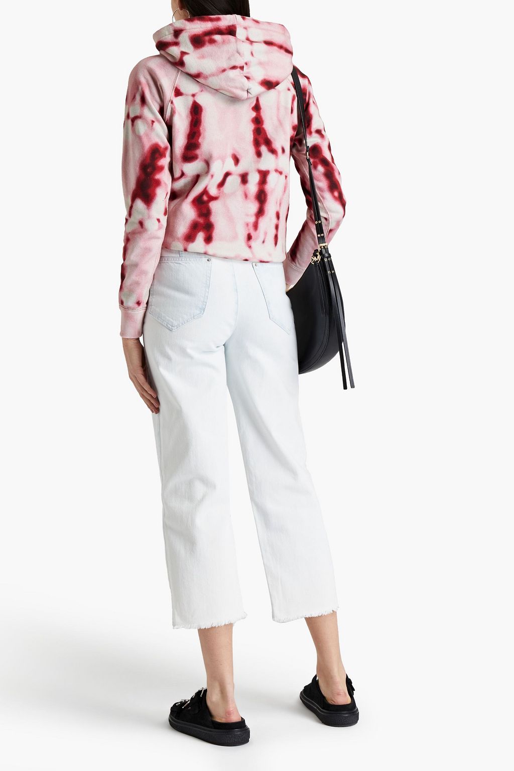ISABEL MARANT Cropped high-rise straight-leg jeans