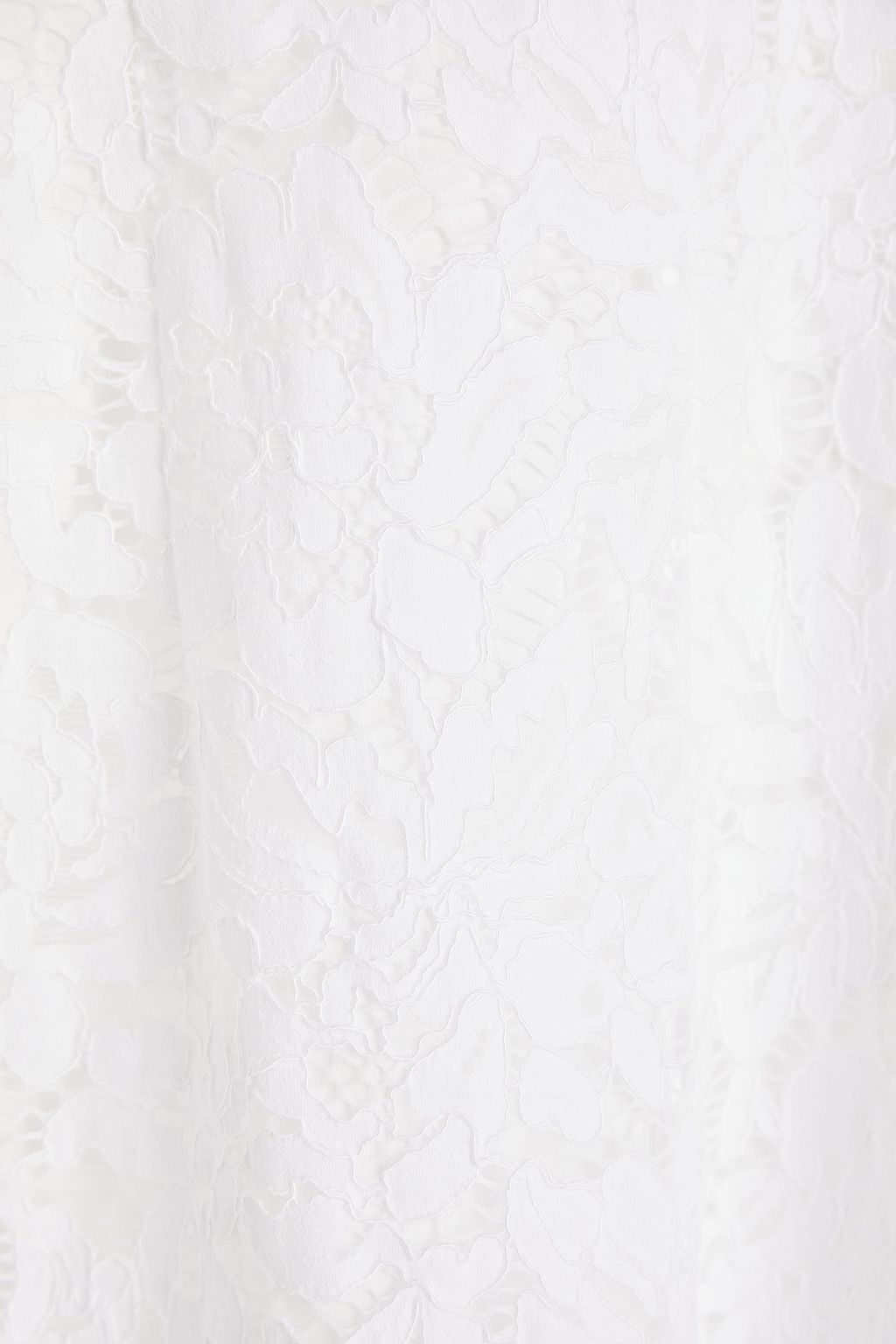 RACHEL ZOE Open-back corded lace gown