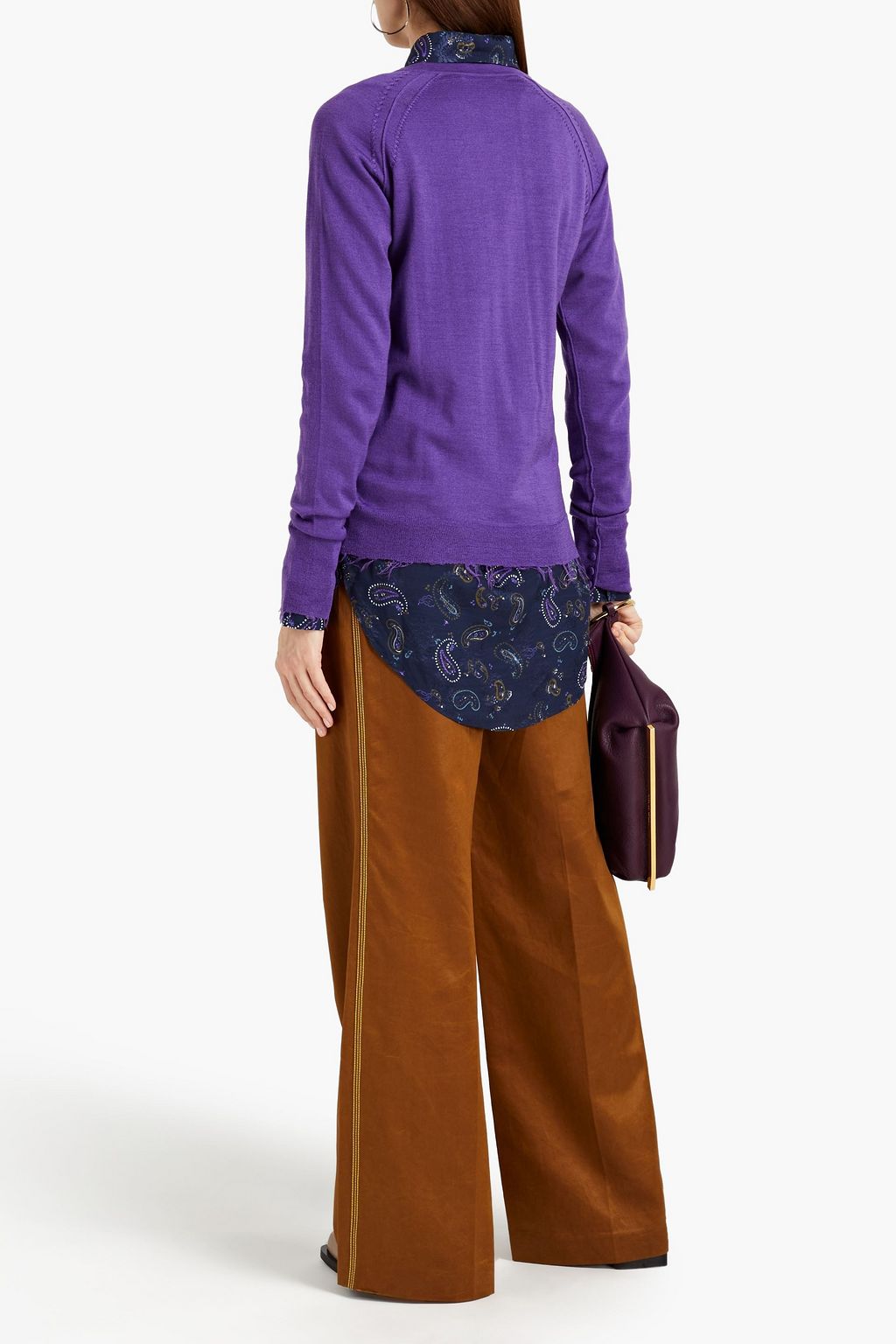 ACNE STUDIOS Frayed wool sweater