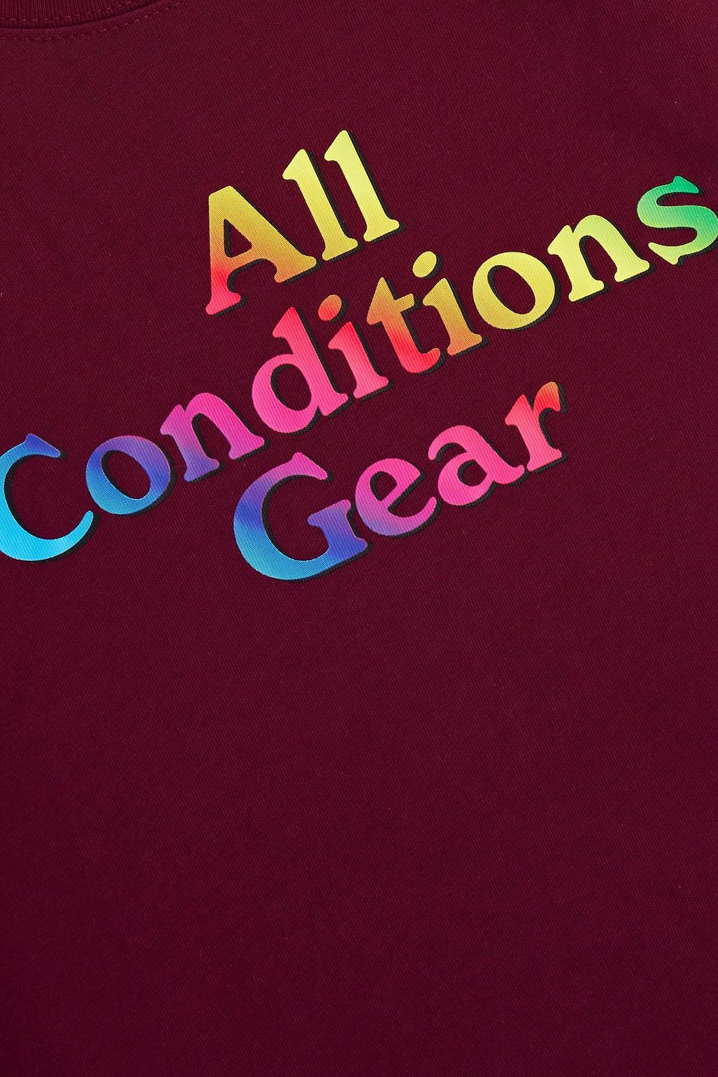 NIKE Printed cotton-jersey T-shirt