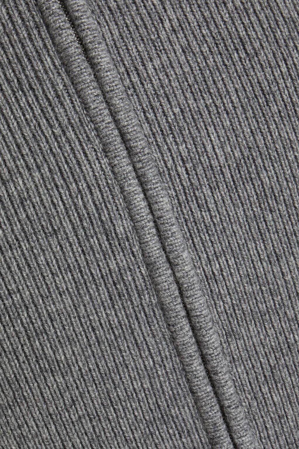 THE ROW Ribbed cashmere cardigan