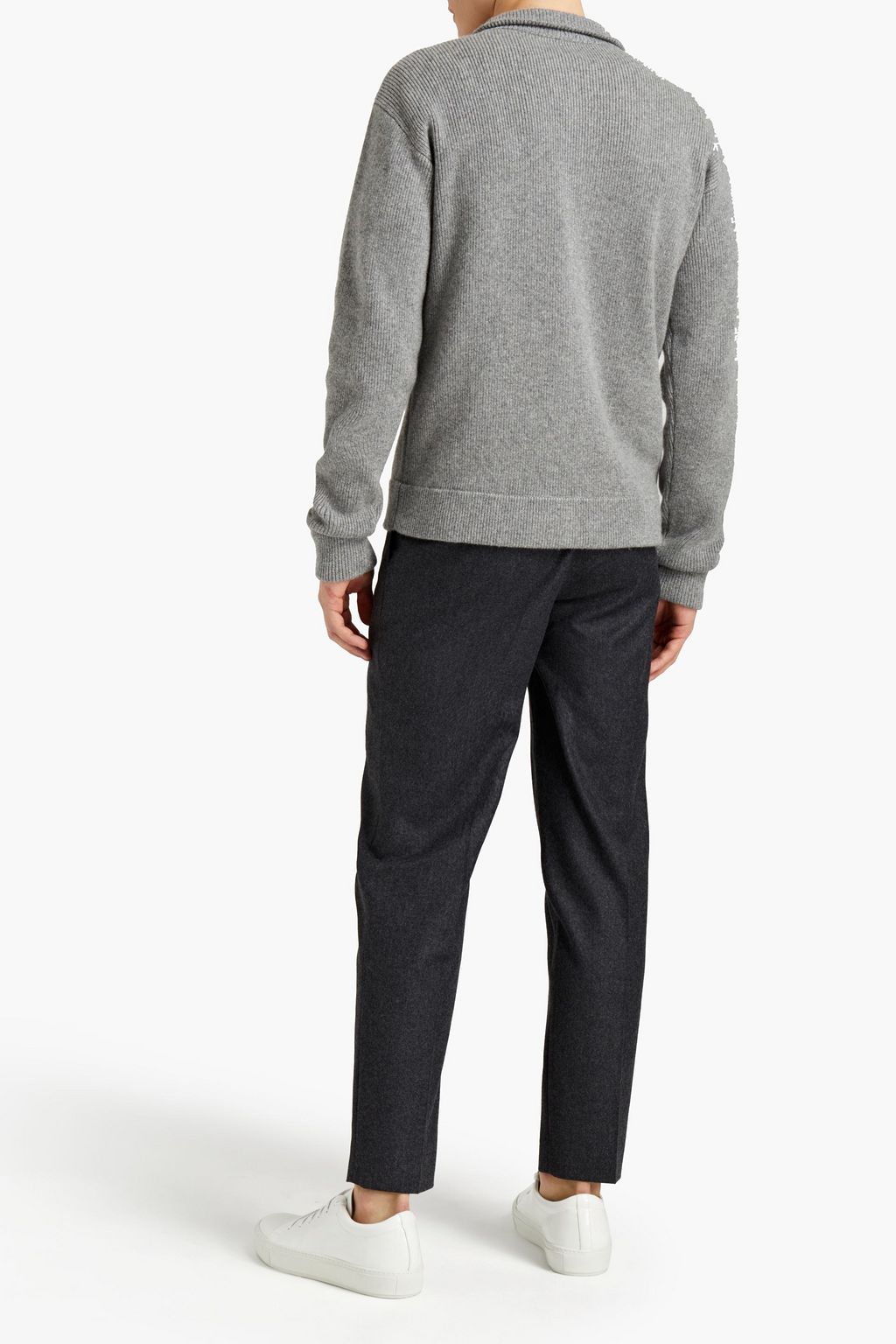 THE ROW Ribbed cashmere cardigan