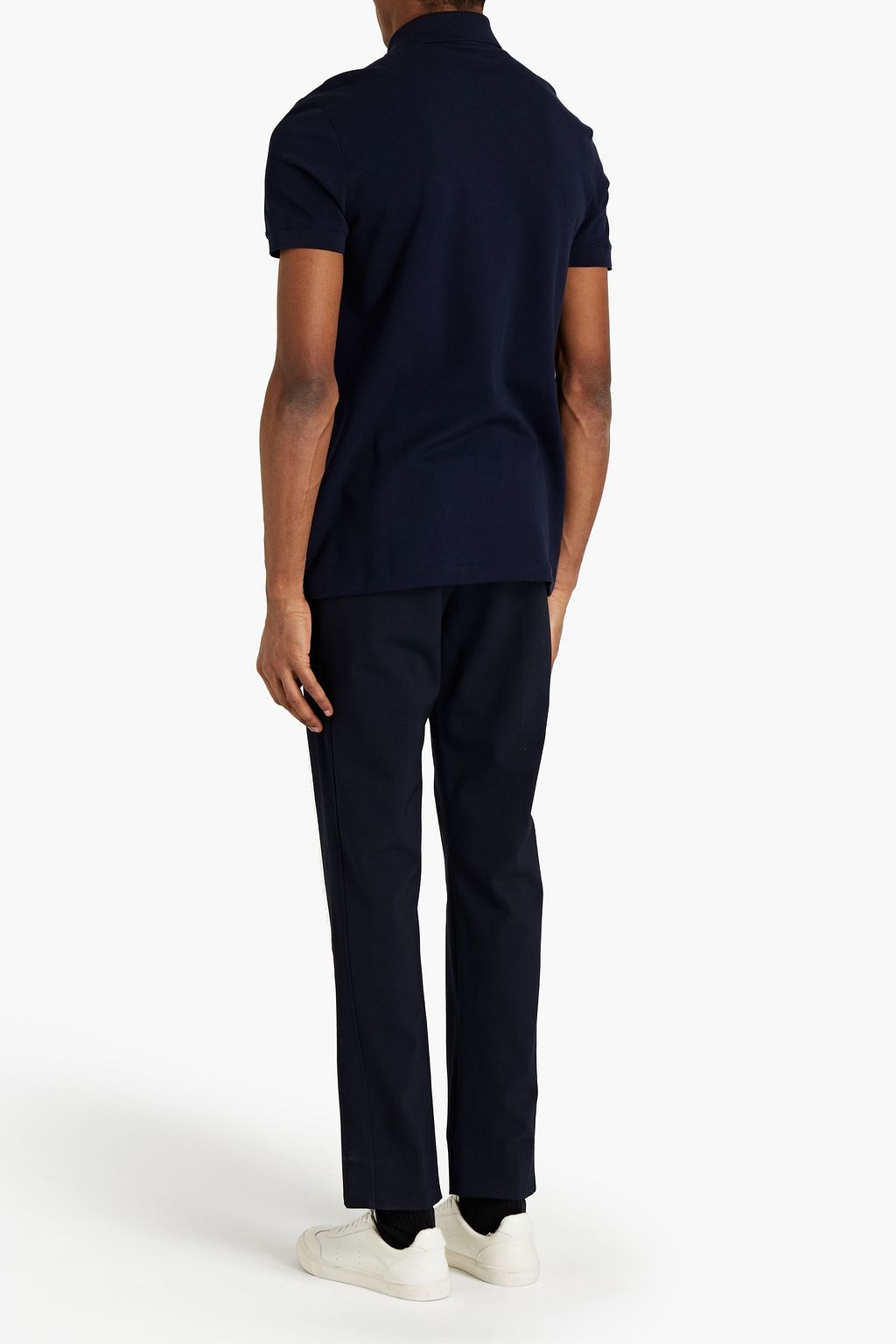 THE ROW Cotton-piqué polo shirt