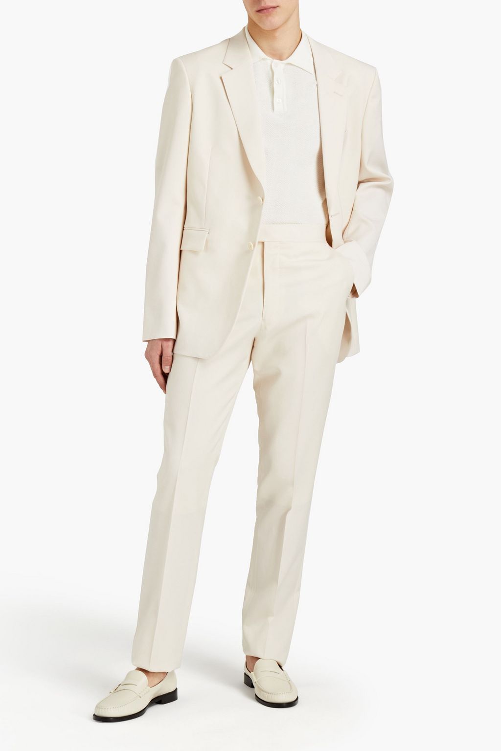 THE ROW Noah wool-blend twill blazer