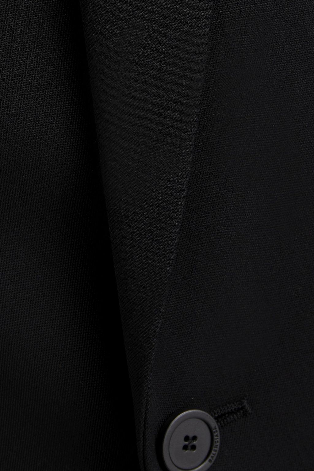 BALENCIAGA Double-breasted stretch-wool twill blazer