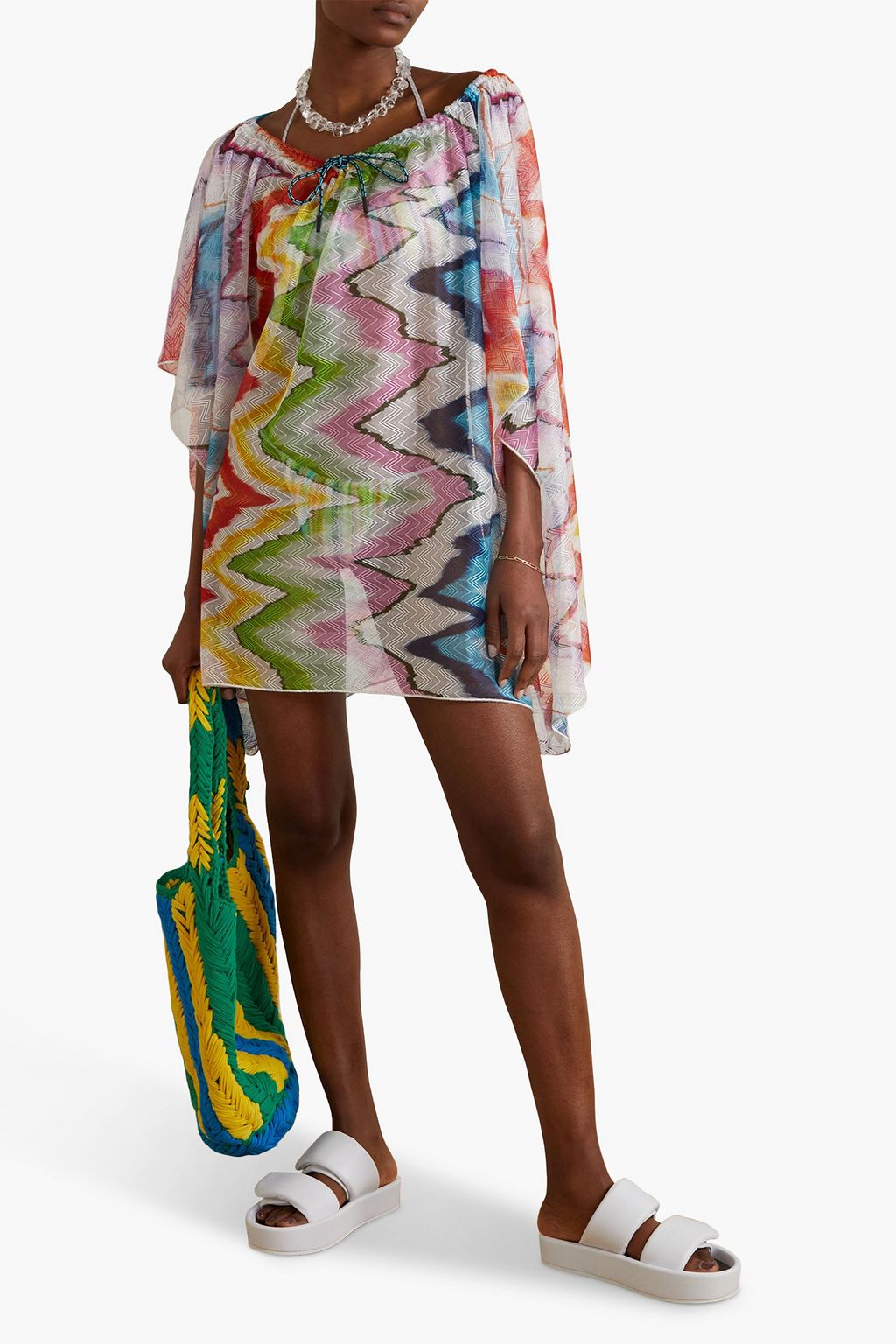MISSONI Mare crochet-knit kaftan