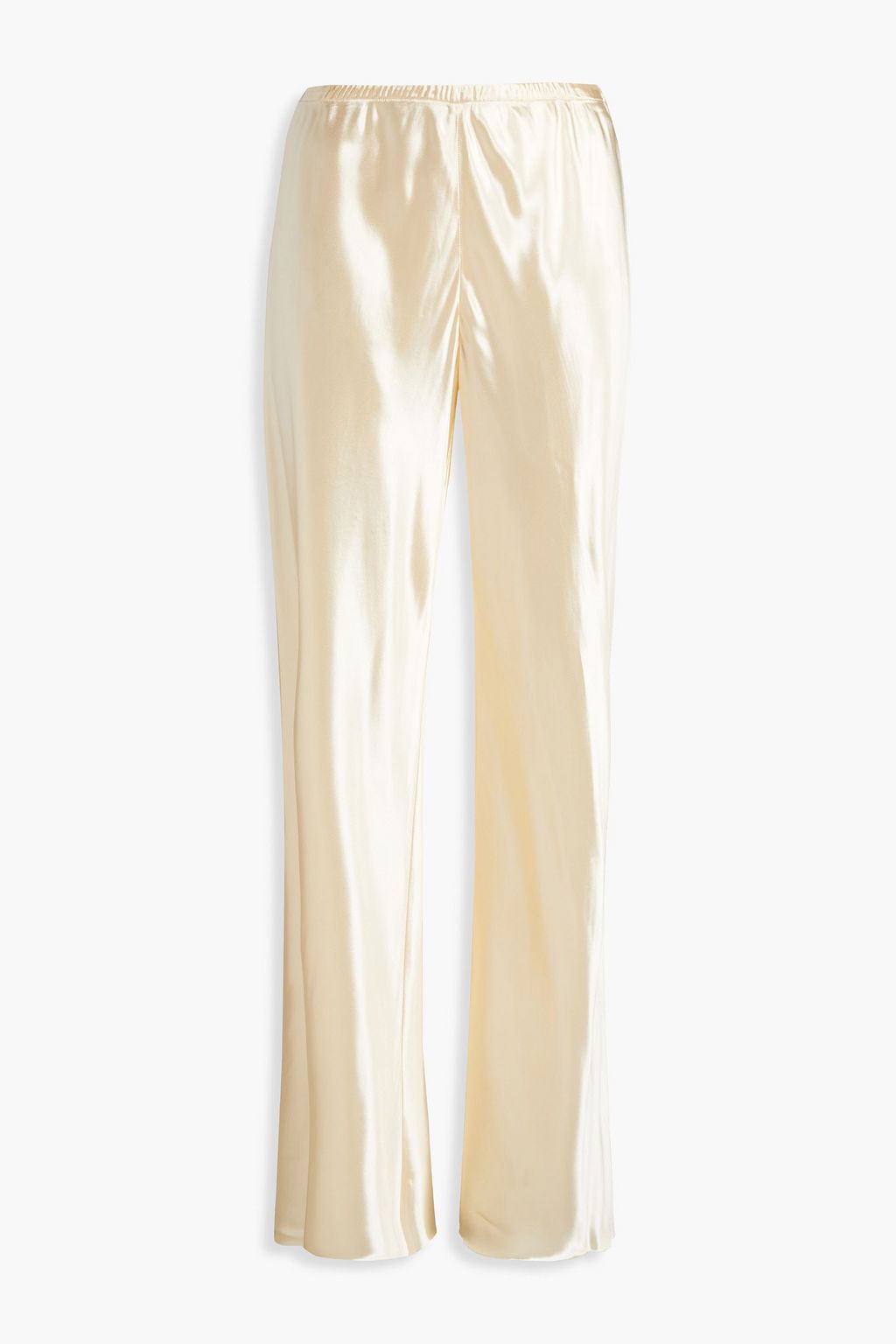Ecru Gala satin wide-leg pants | Sale 